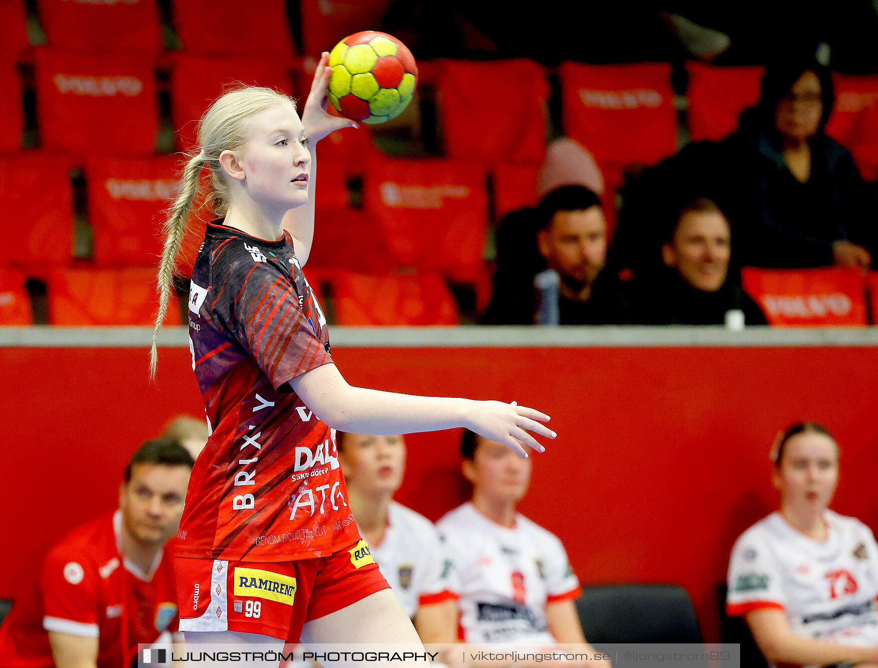 USM F18 Steg 4 Skövde HF-Enköpings HF 33-17,dam,Skövde Idrottshall,Skövde,Sverige,Ungdoms-SM,Handboll,2025,370007