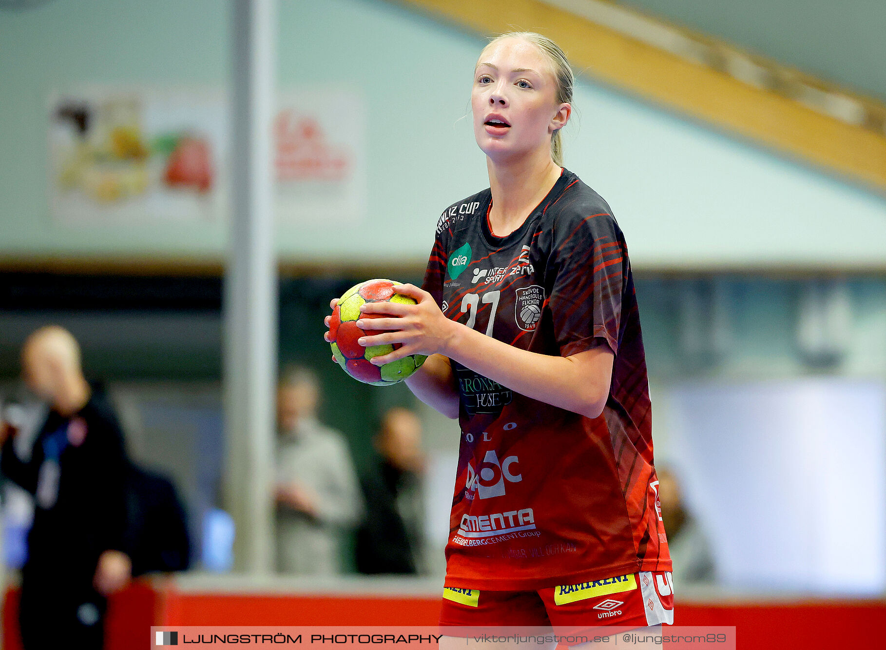 USM F18 Steg 4 Skövde HF-Enköpings HF 33-17,dam,Skövde Idrottshall,Skövde,Sverige,Ungdoms-SM,Handboll,2025,370009