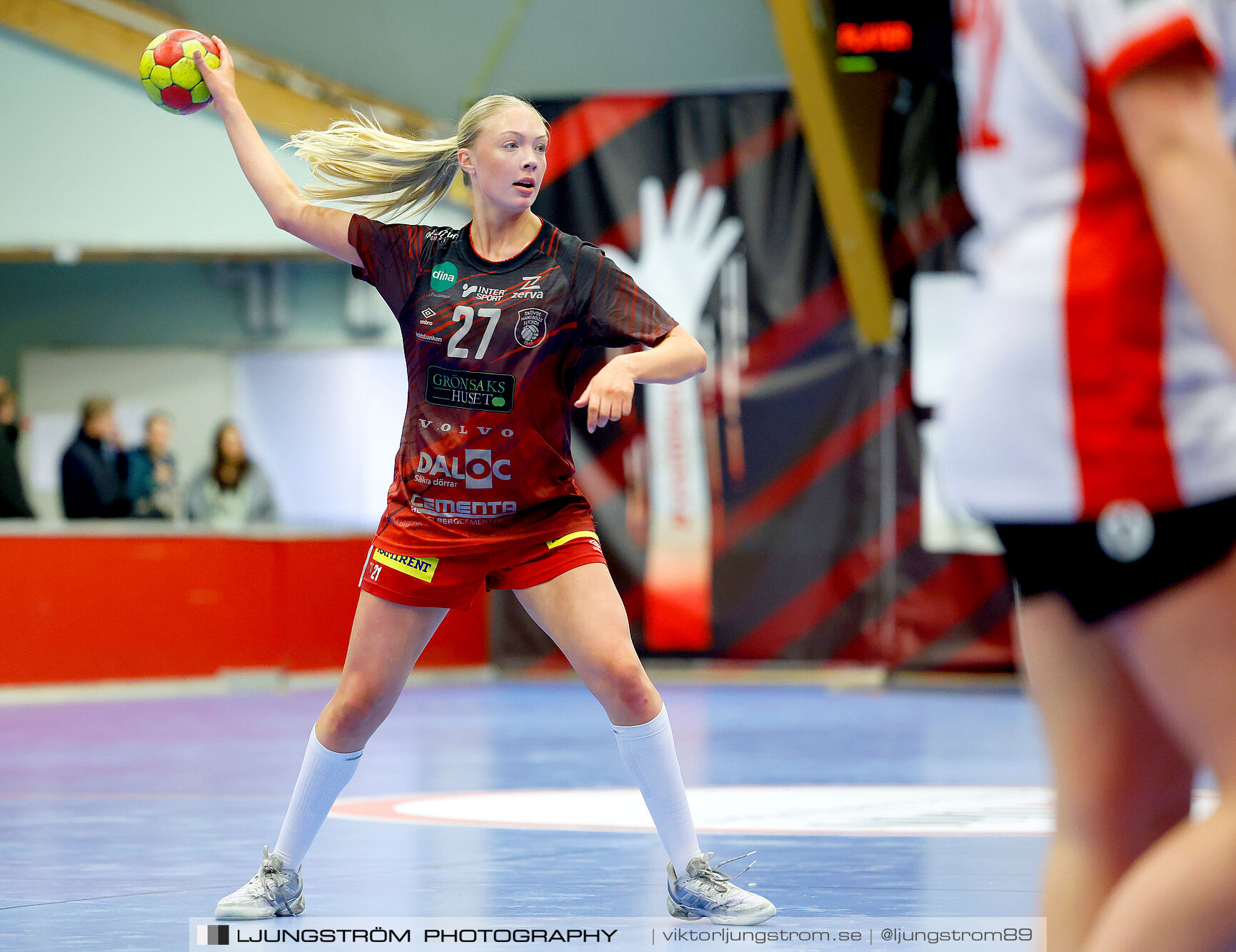 USM F18 Steg 4 Skövde HF-Enköpings HF 33-17,dam,Skövde Idrottshall,Skövde,Sverige,Ungdoms-SM,Handboll,2025,370010