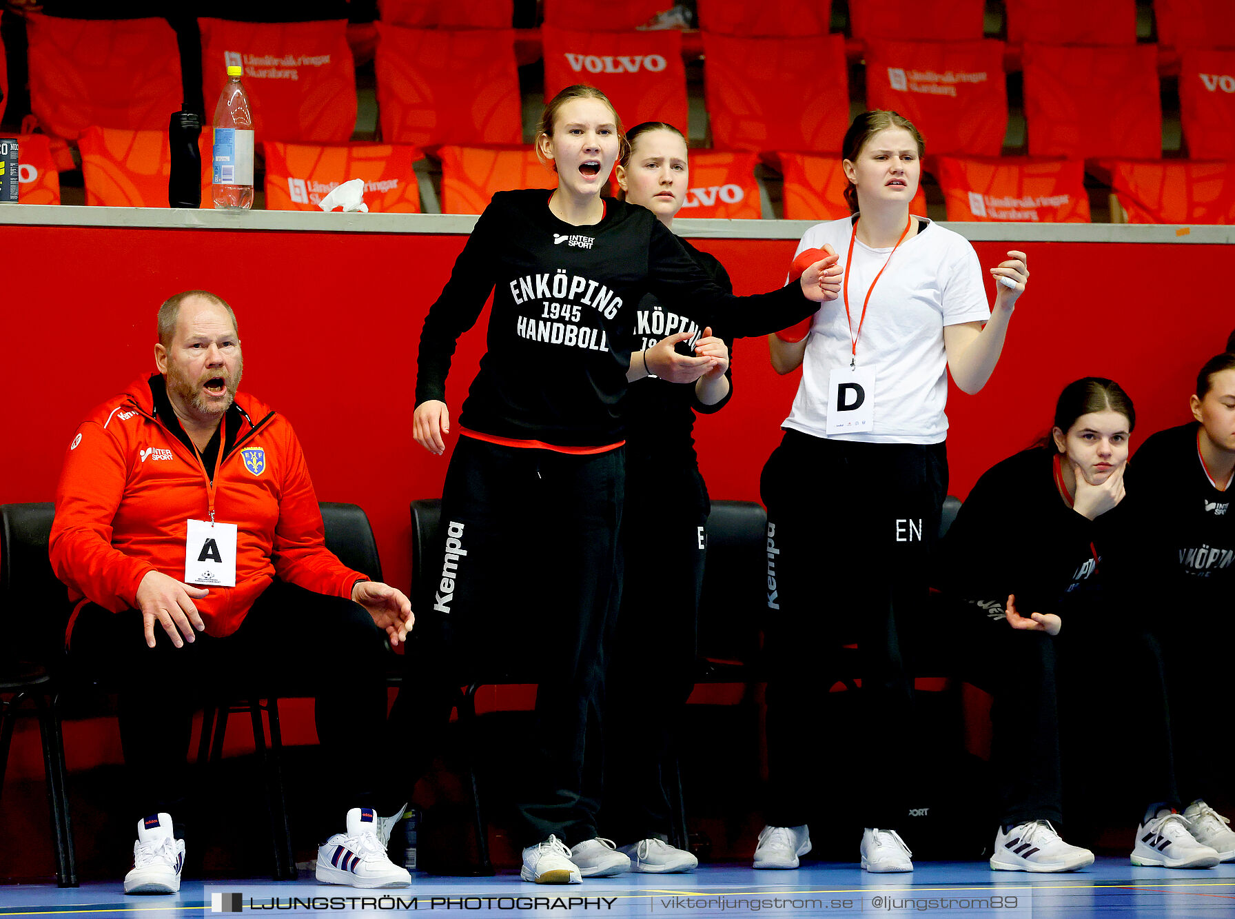 USM F18 Steg 4 Skövde HF-Enköpings HF 33-17,dam,Skövde Idrottshall,Skövde,Sverige,Ungdoms-SM,Handboll,2025,370013