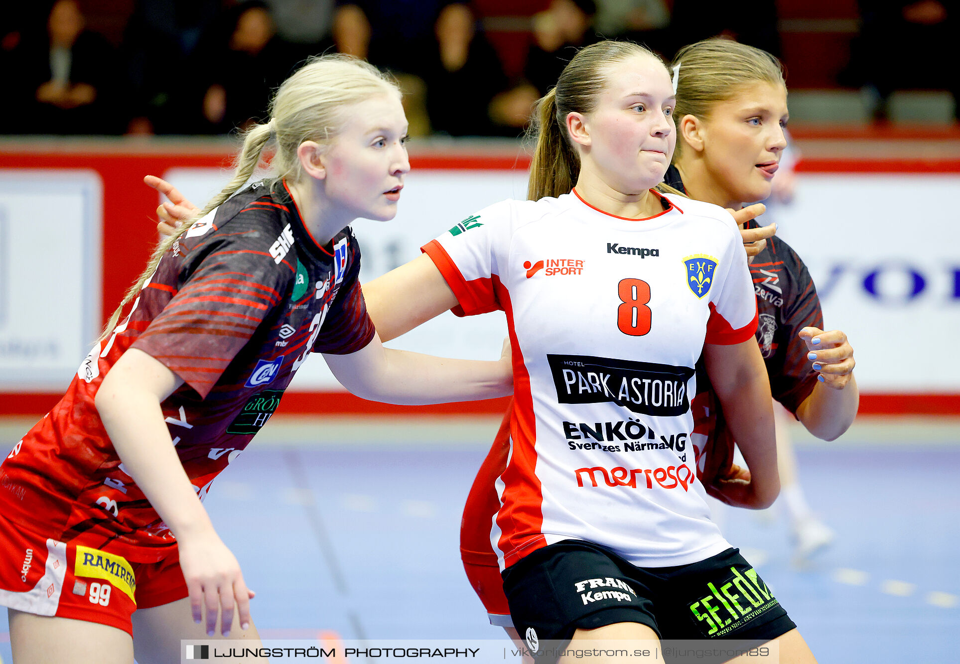 USM F18 Steg 4 Skövde HF-Enköpings HF 33-17,dam,Skövde Idrottshall,Skövde,Sverige,Ungdoms-SM,Handboll,2025,370021