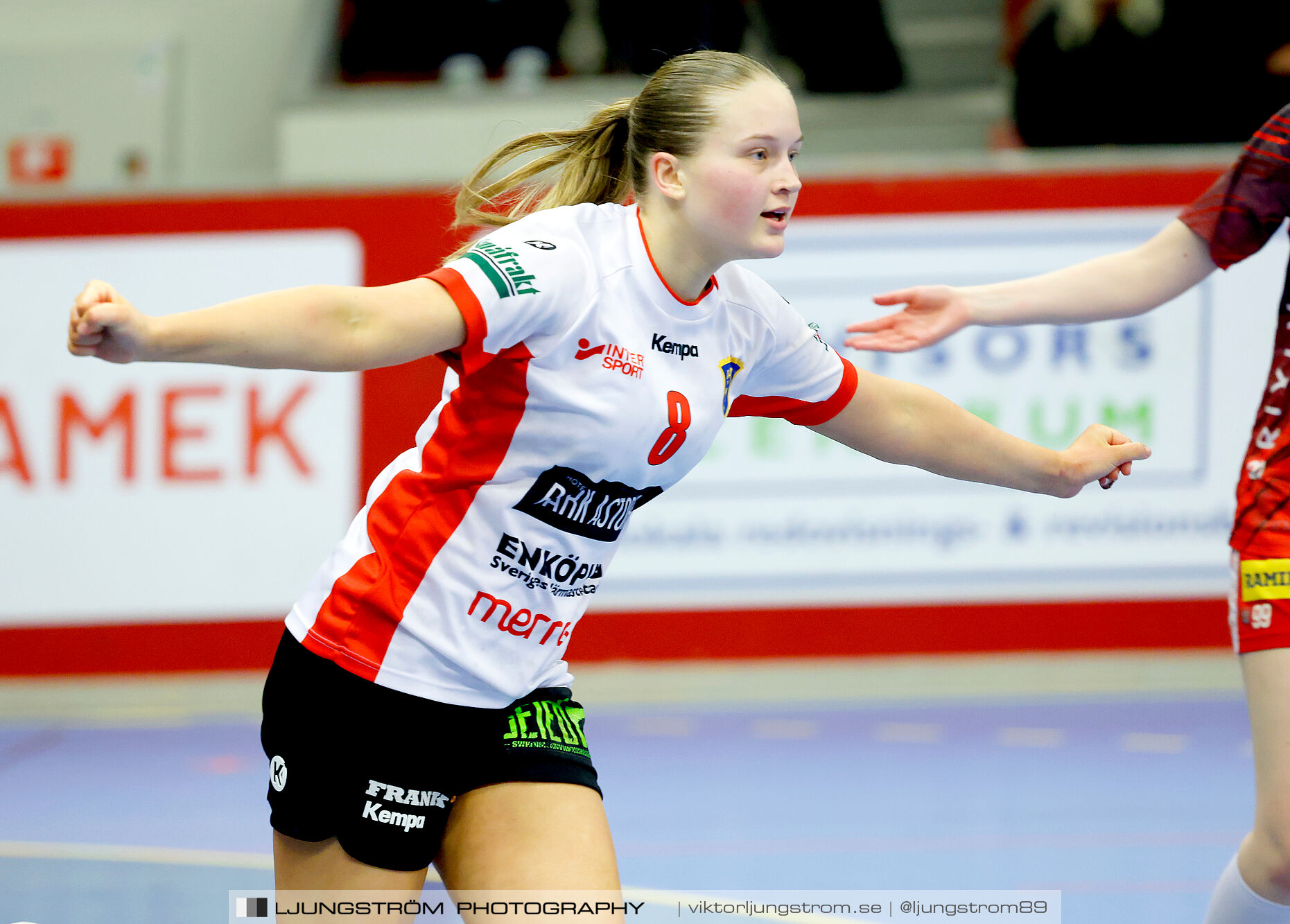 USM F18 Steg 4 Skövde HF-Enköpings HF 33-17,dam,Skövde Idrottshall,Skövde,Sverige,Ungdoms-SM,Handboll,2025,370023