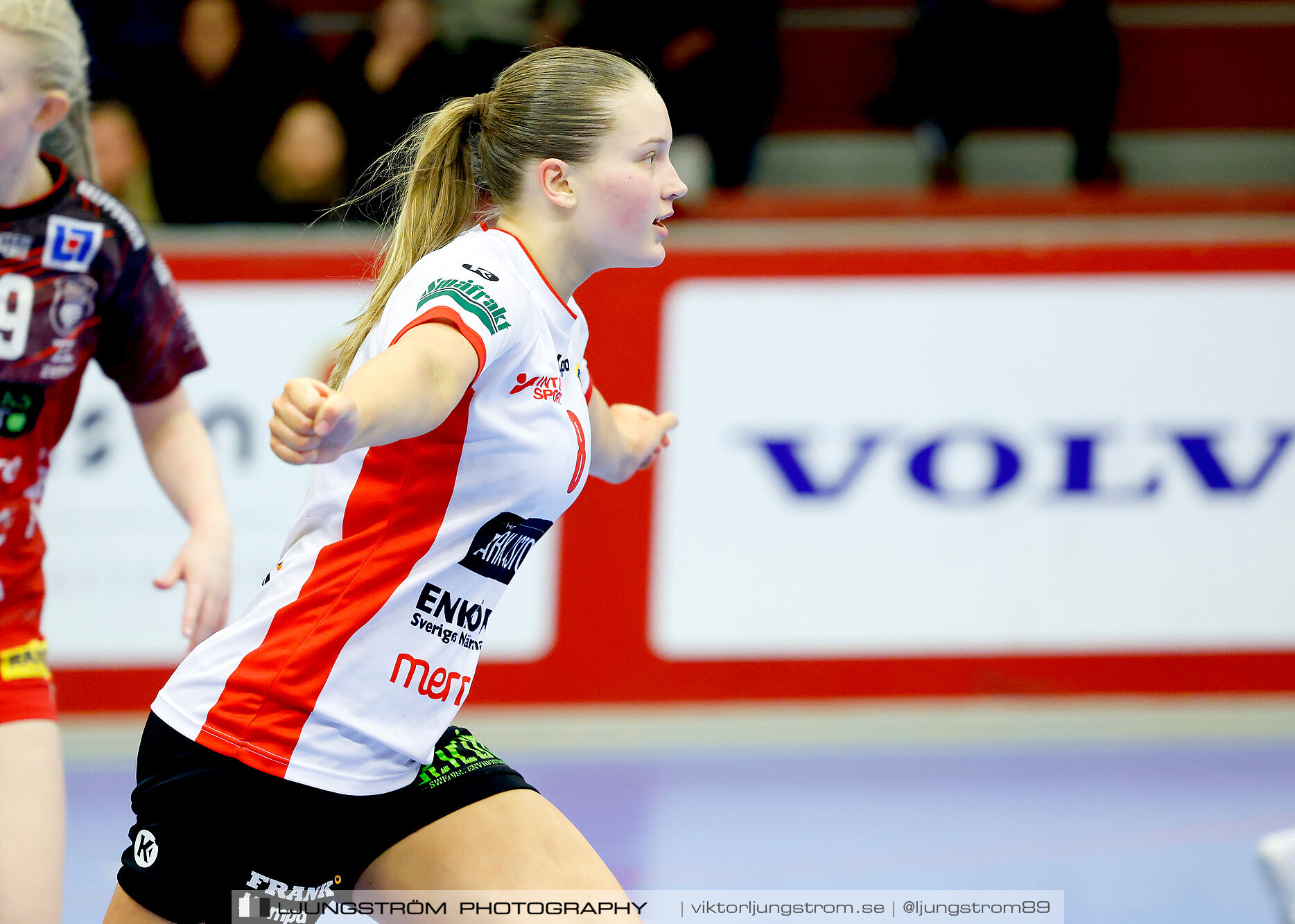 USM F18 Steg 4 Skövde HF-Enköpings HF 33-17,dam,Skövde Idrottshall,Skövde,Sverige,Ungdoms-SM,Handboll,2025,370024