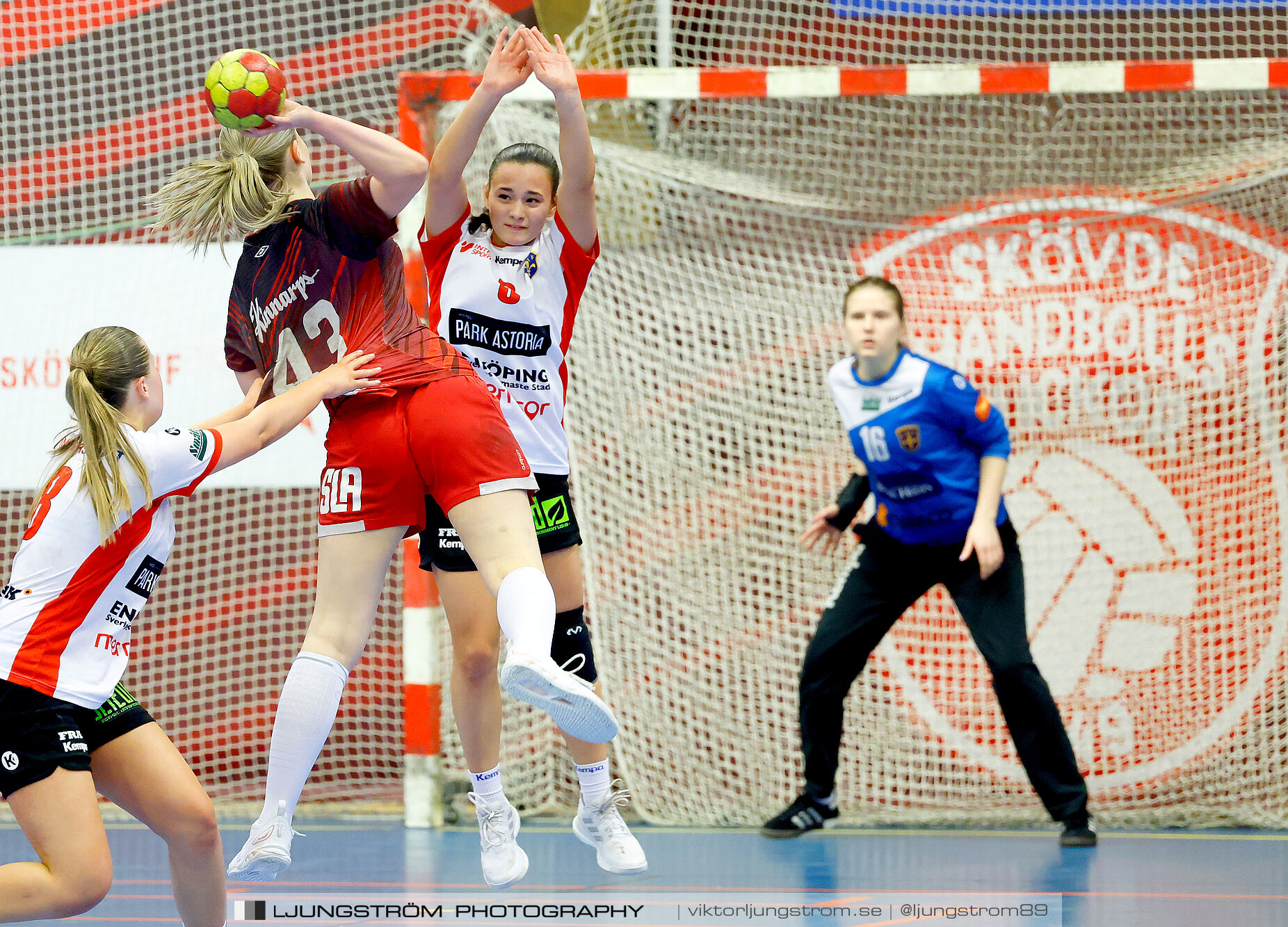 USM F18 Steg 4 Skövde HF-Enköpings HF 33-17,dam,Skövde Idrottshall,Skövde,Sverige,Ungdoms-SM,Handboll,2025,370030