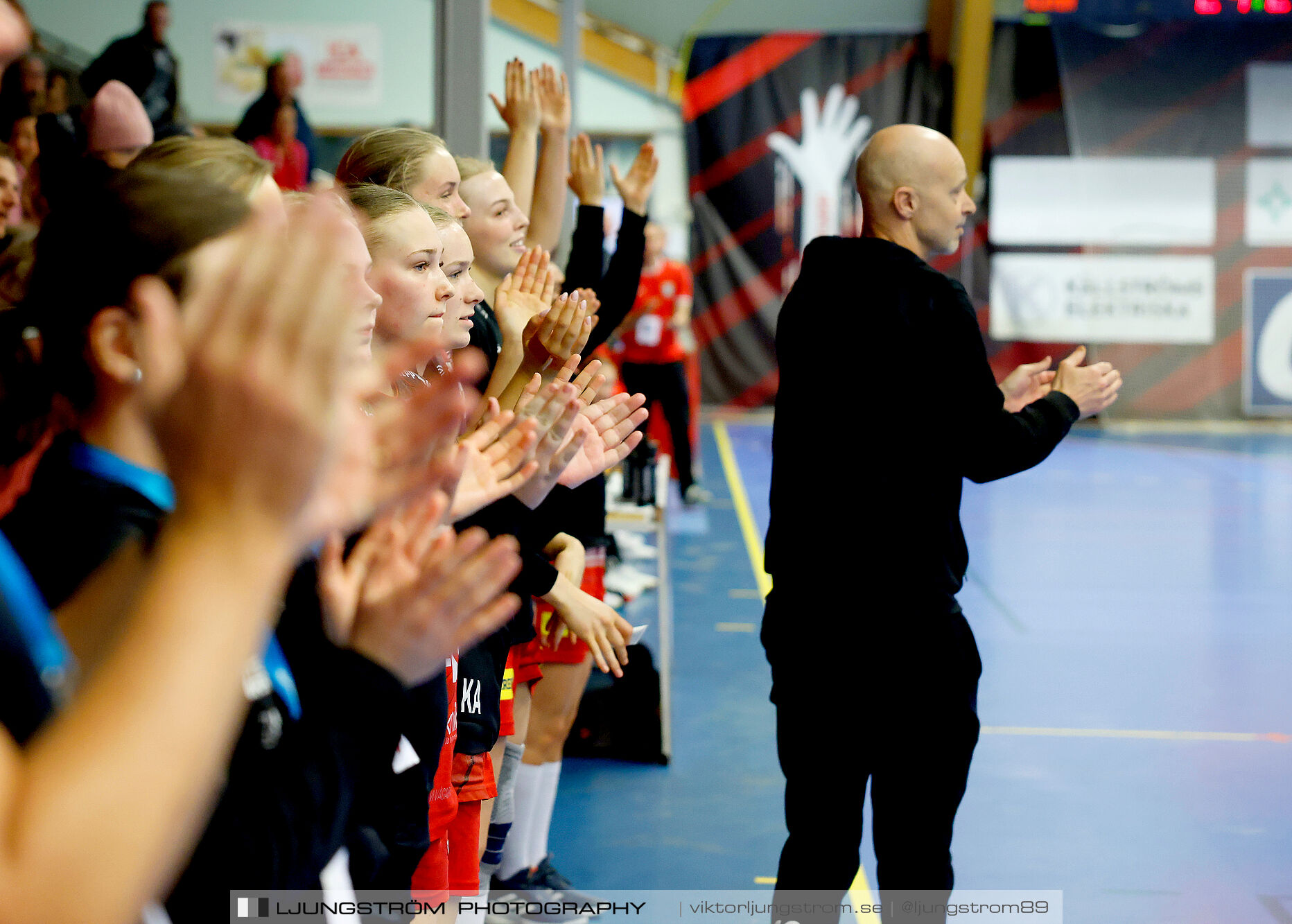 USM F18 Steg 4 Skövde HF-Enköpings HF 33-17,dam,Skövde Idrottshall,Skövde,Sverige,Ungdoms-SM,Handboll,2025,370035