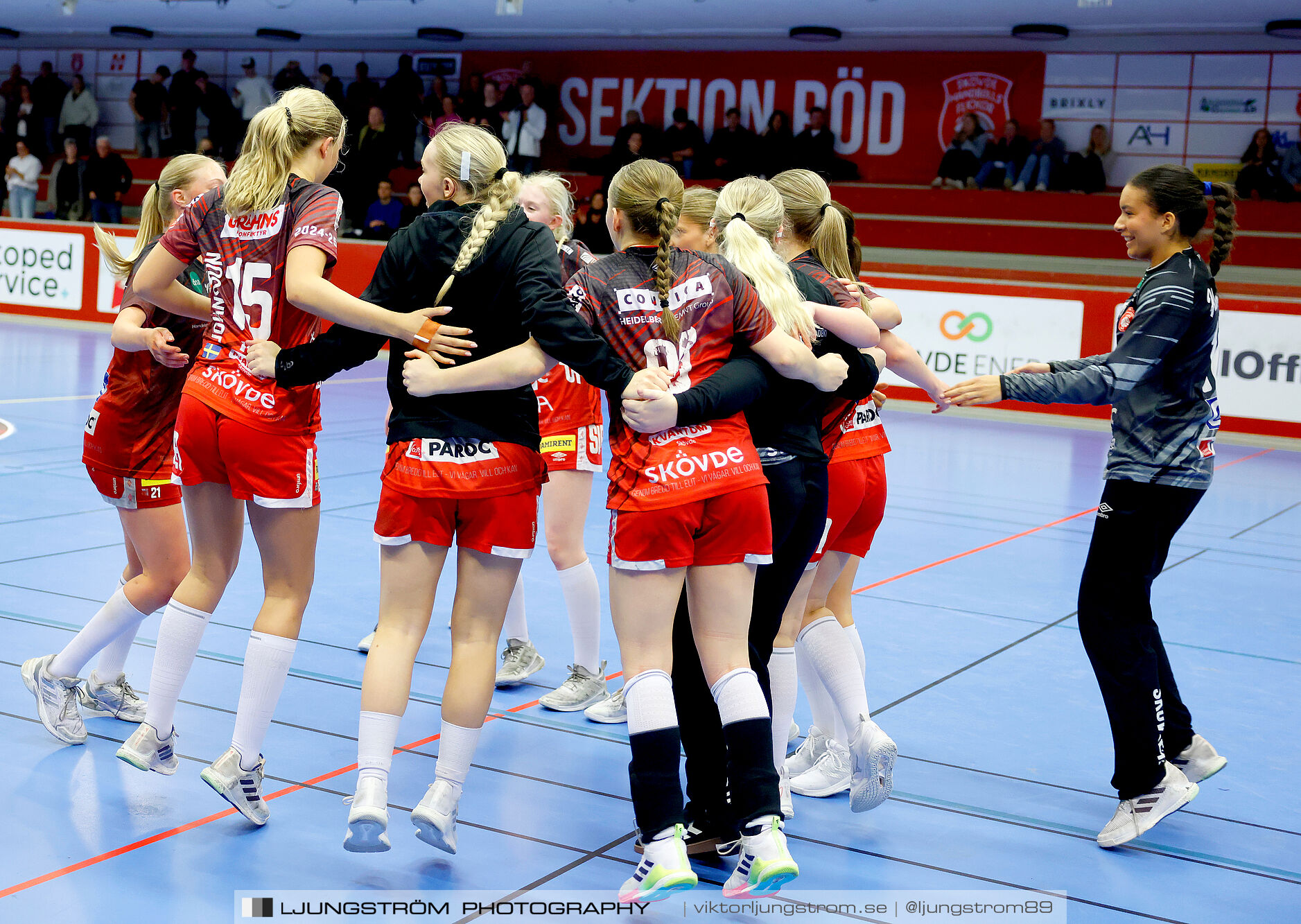 USM F18 Steg 4 Skövde HF-Enköpings HF 33-17,dam,Skövde Idrottshall,Skövde,Sverige,Ungdoms-SM,Handboll,2025,370046