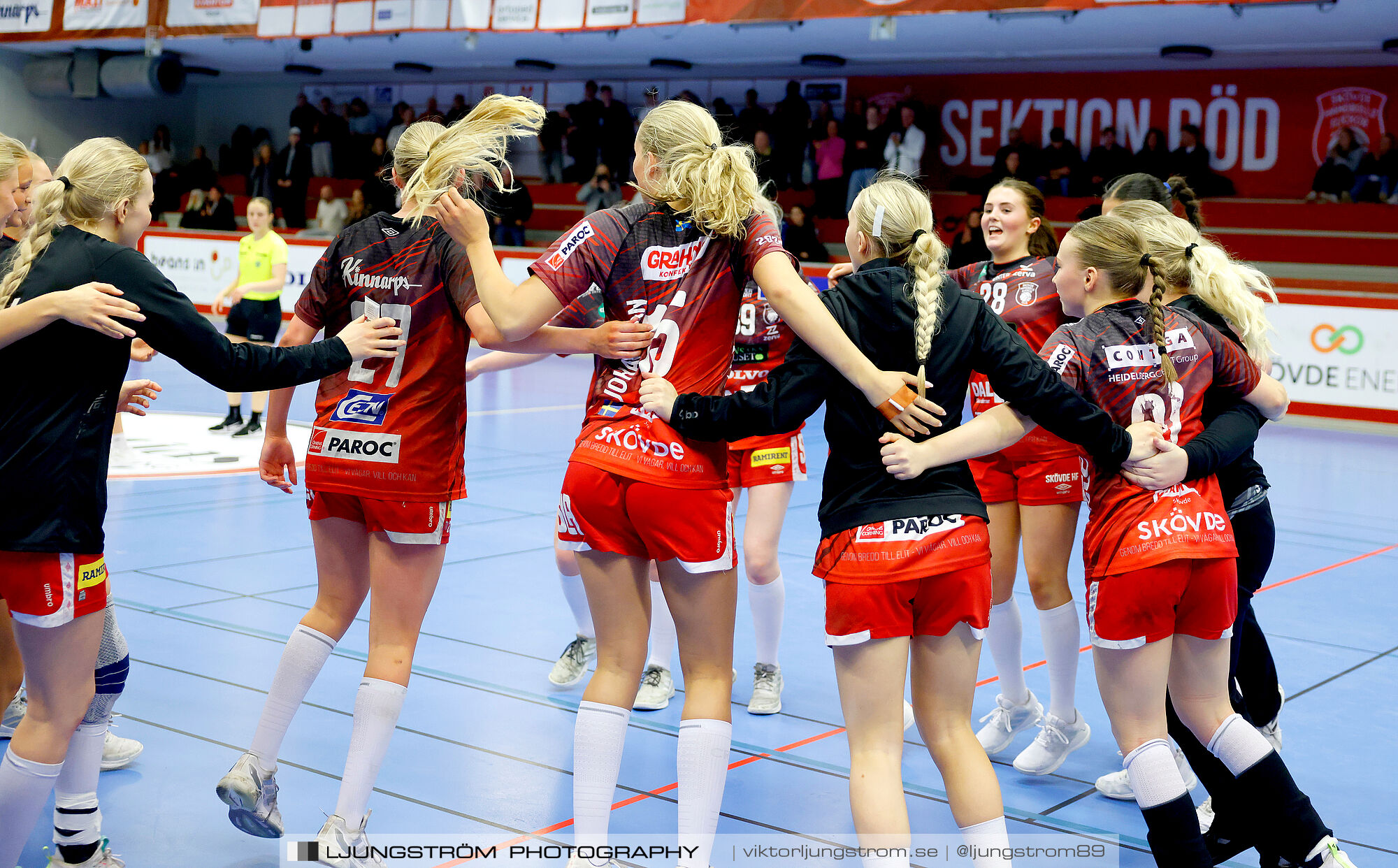 USM F18 Steg 4 Skövde HF-Enköpings HF 33-17,dam,Skövde Idrottshall,Skövde,Sverige,Ungdoms-SM,Handboll,2025,370047