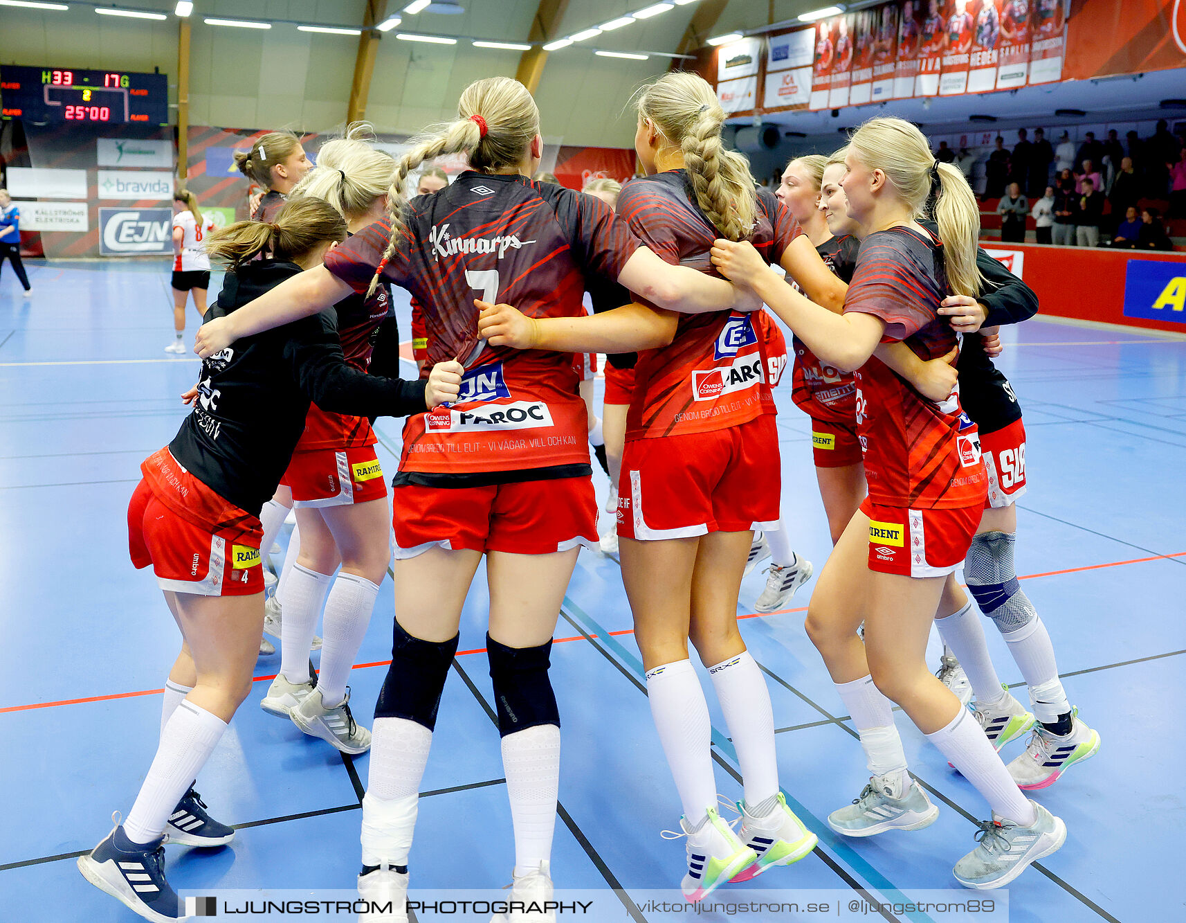 USM F18 Steg 4 Skövde HF-Enköpings HF 33-17,dam,Skövde Idrottshall,Skövde,Sverige,Ungdoms-SM,Handboll,2025,370051