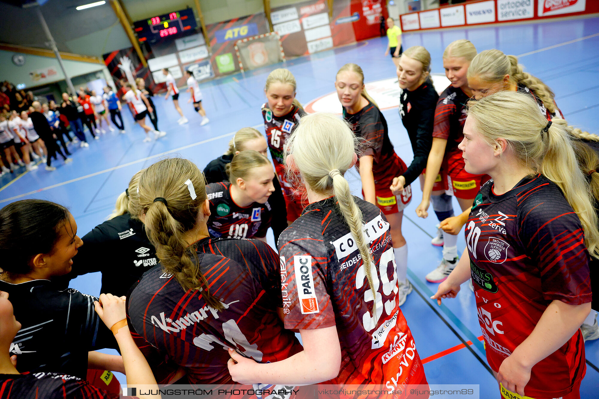USM F18 Steg 4 Skövde HF-Enköpings HF 33-17,dam,Skövde Idrottshall,Skövde,Sverige,Ungdoms-SM,Handboll,2025,370058
