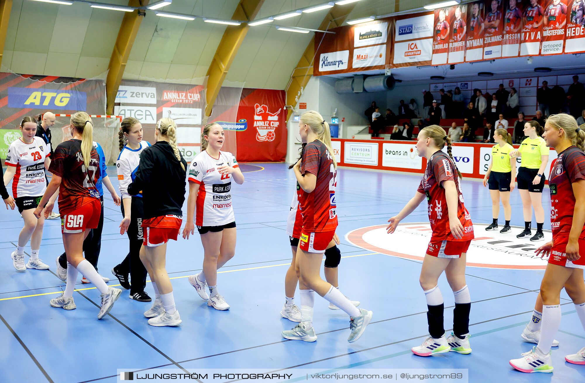 USM F18 Steg 4 Skövde HF-Enköpings HF 33-17,dam,Skövde Idrottshall,Skövde,Sverige,Ungdoms-SM,Handboll,2025,370061