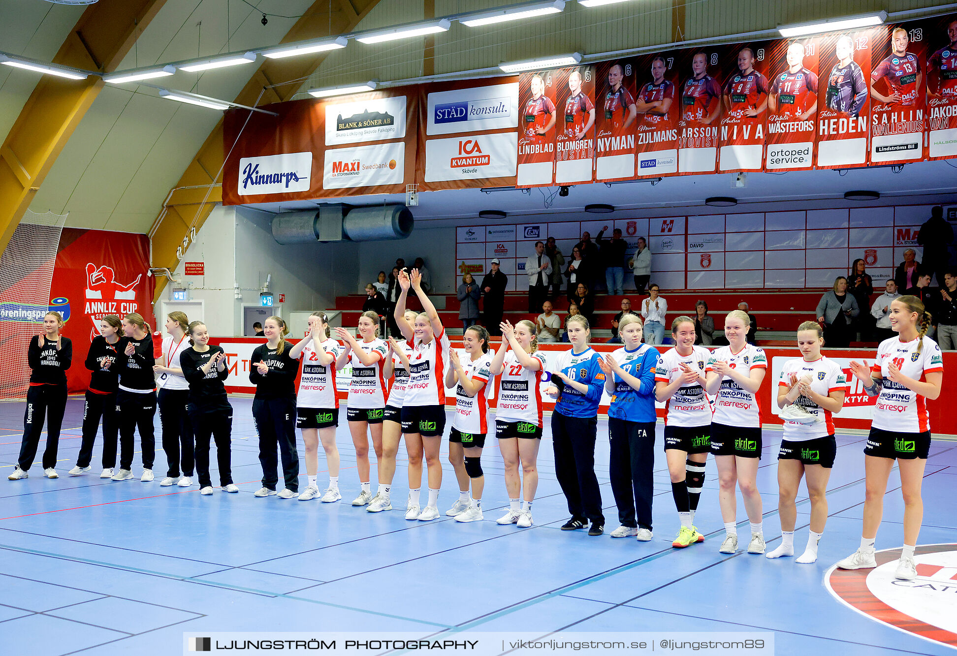 USM F18 Steg 4 Skövde HF-Enköpings HF 33-17,dam,Skövde Idrottshall,Skövde,Sverige,Ungdoms-SM,Handboll,2025,370067