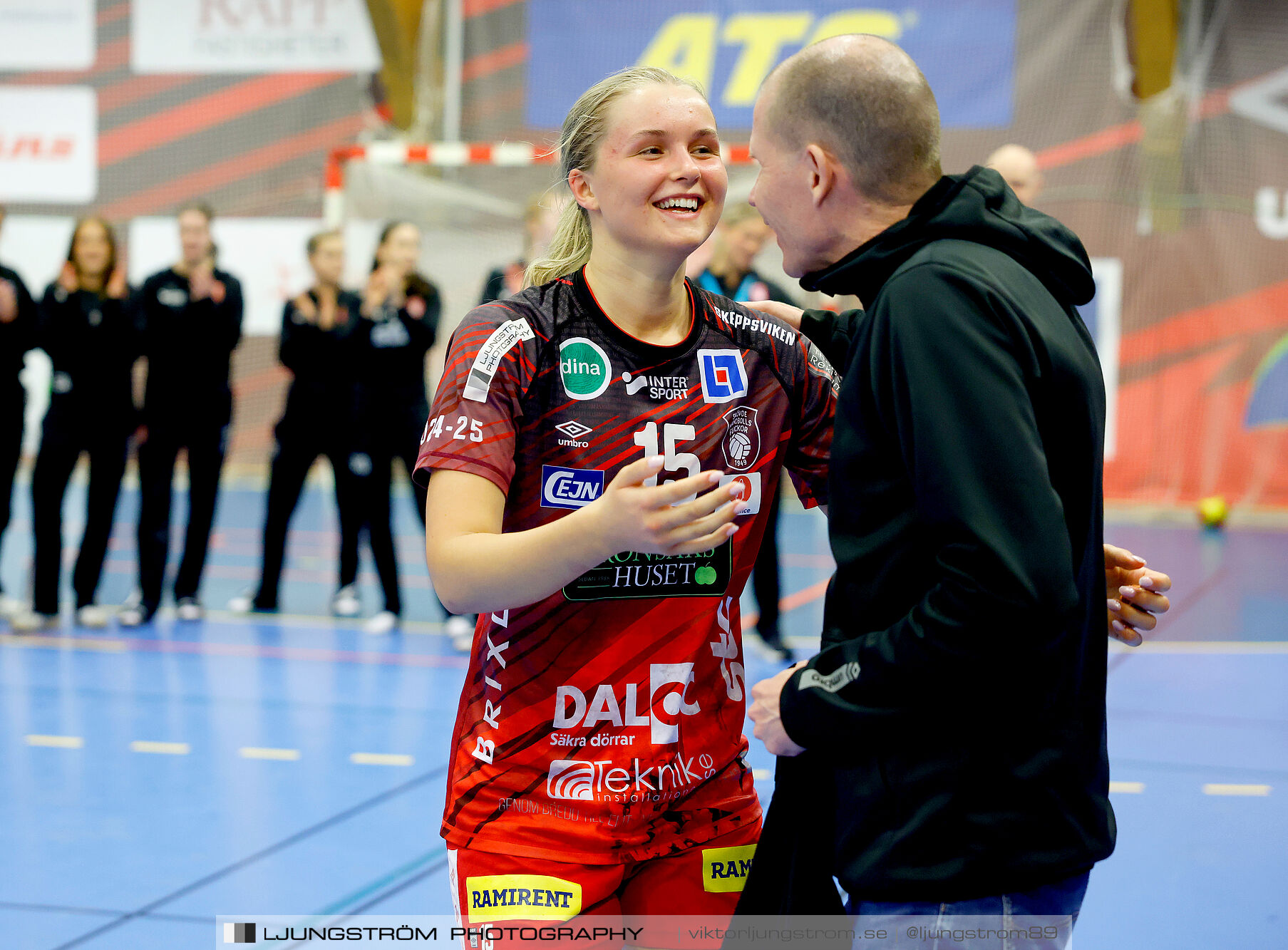 USM F18 Steg 4 Skövde HF-Enköpings HF 33-17,dam,Skövde Idrottshall,Skövde,Sverige,Ungdoms-SM,Handboll,2025,370072