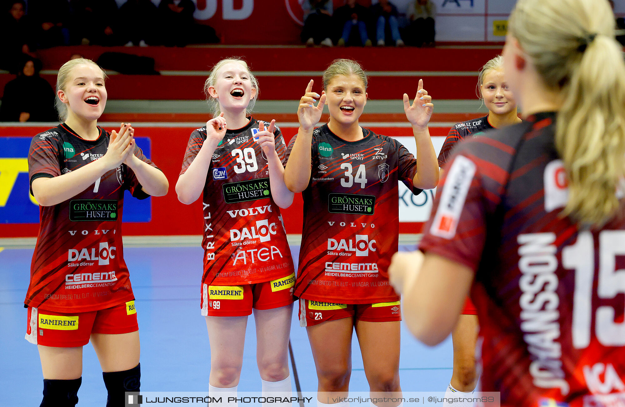 USM F18 Steg 4 Skövde HF-Enköpings HF 33-17,dam,Skövde Idrottshall,Skövde,Sverige,Ungdoms-SM,Handboll,2025,370075