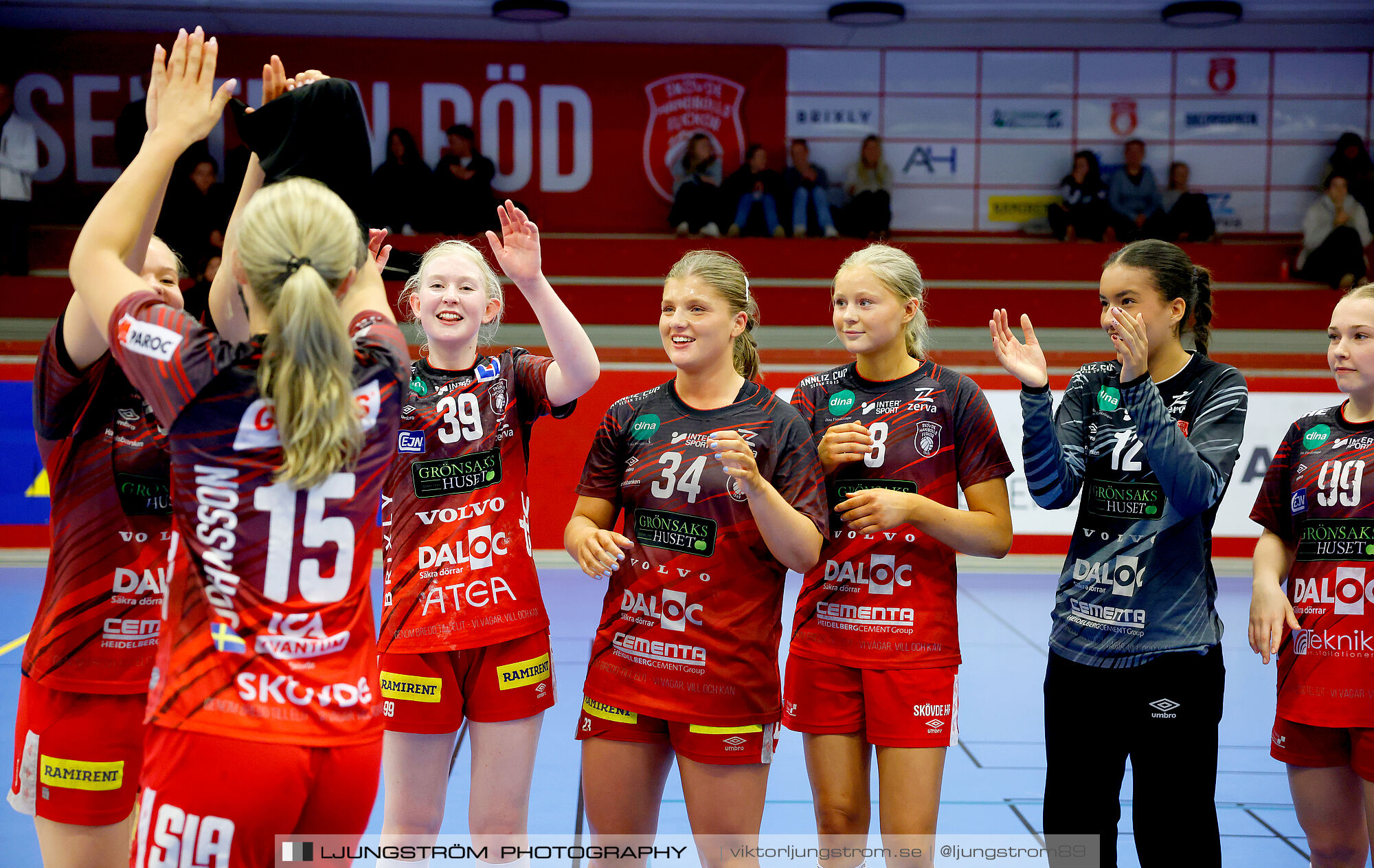 USM F18 Steg 4 Skövde HF-Enköpings HF 33-17,dam,Skövde Idrottshall,Skövde,Sverige,Ungdoms-SM,Handboll,2025,370076