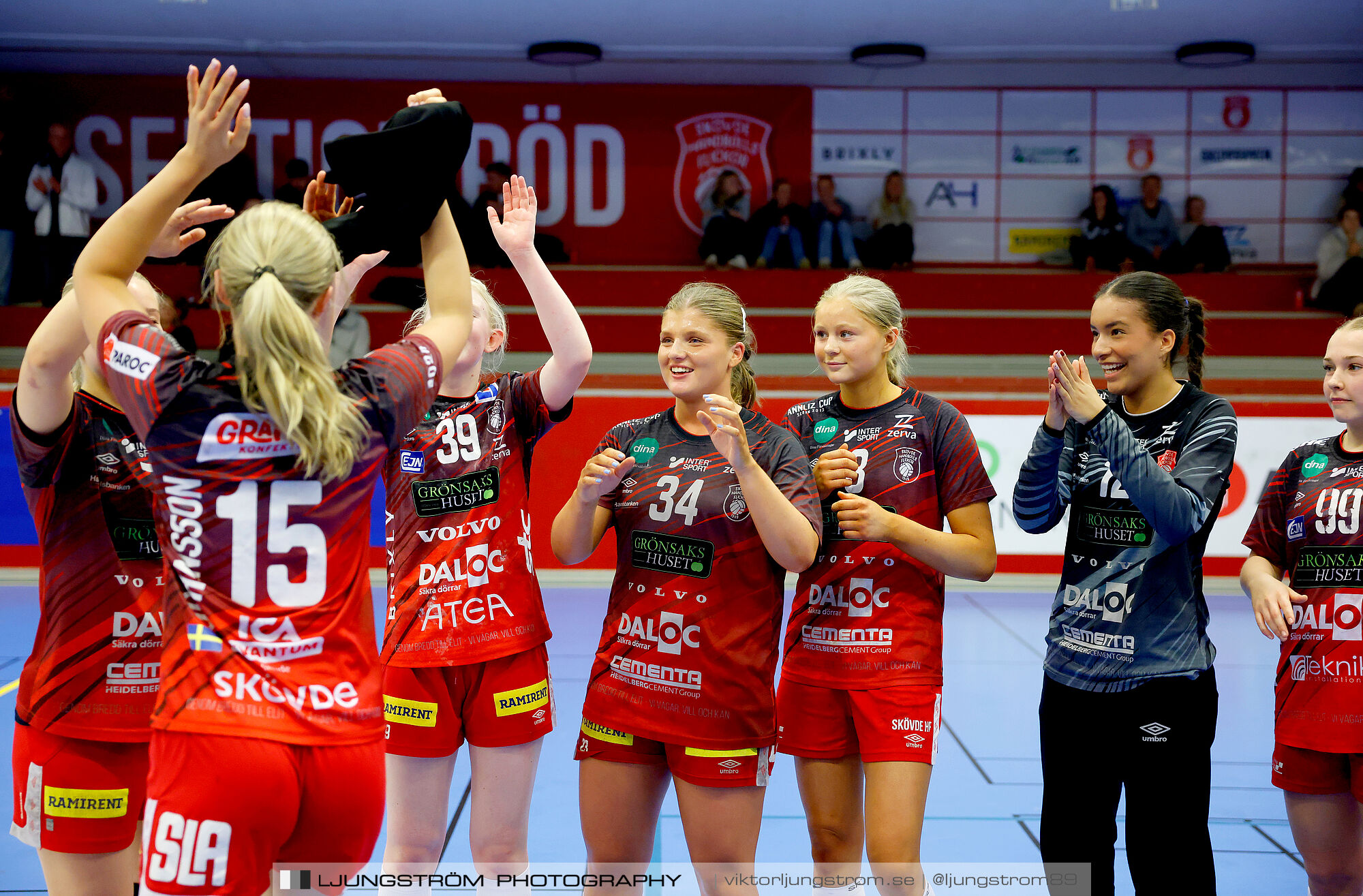 USM F18 Steg 4 Skövde HF-Enköpings HF 33-17,dam,Skövde Idrottshall,Skövde,Sverige,Ungdoms-SM,Handboll,2025,370077