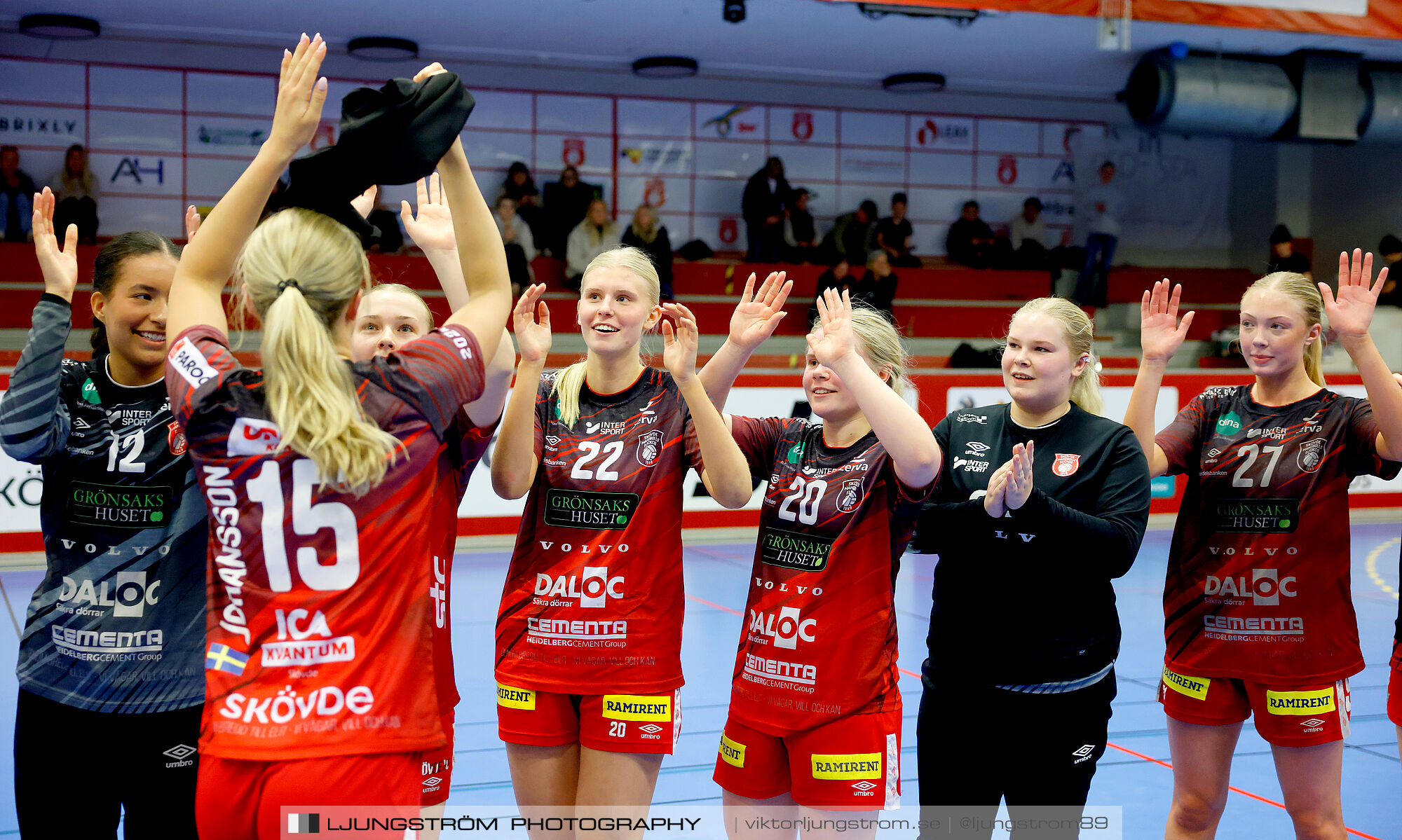 USM F18 Steg 4 Skövde HF-Enköpings HF 33-17,dam,Skövde Idrottshall,Skövde,Sverige,Ungdoms-SM,Handboll,2025,370079