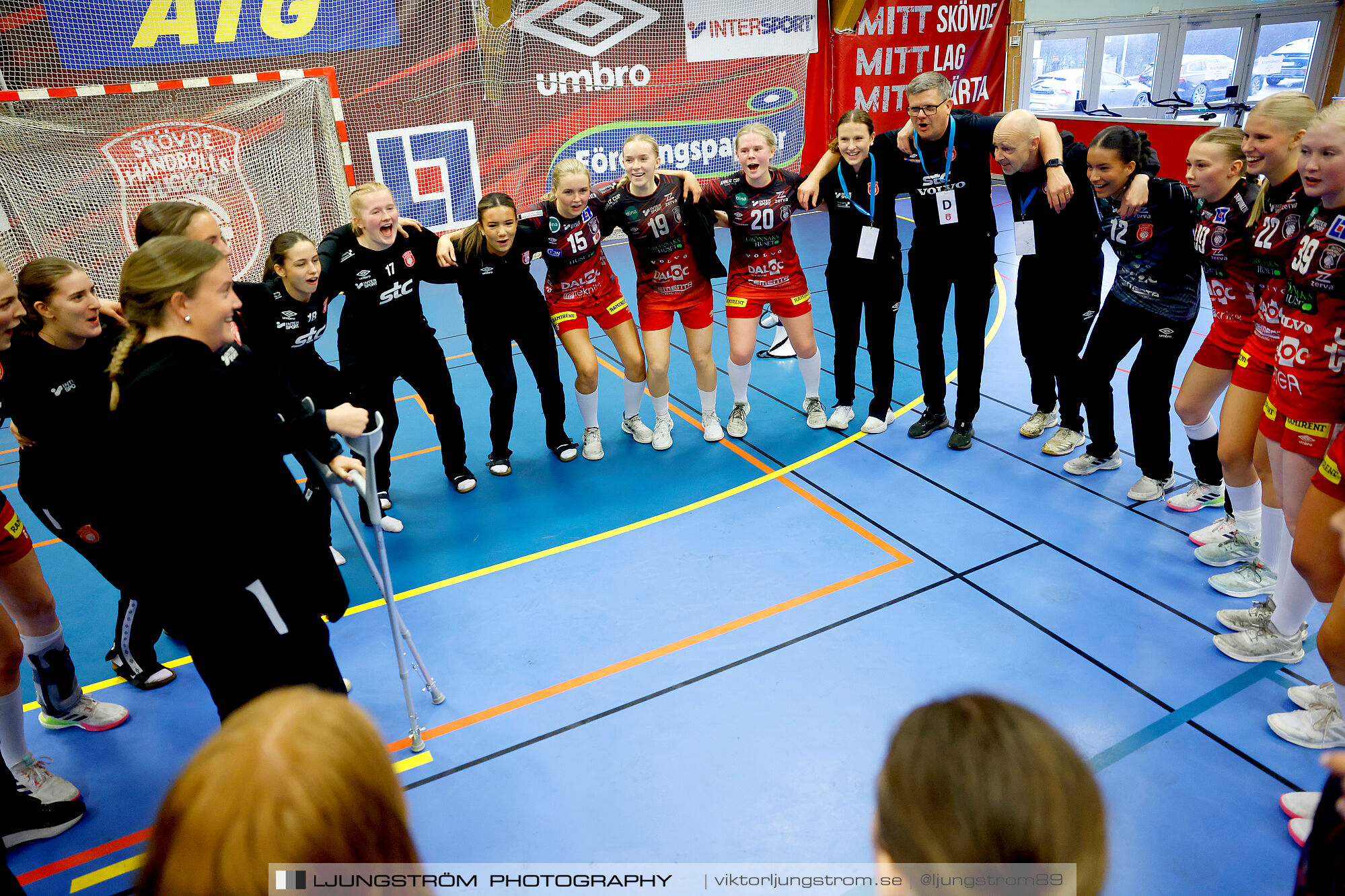 USM F18 Steg 4 Skövde HF-Enköpings HF 33-17,dam,Skövde Idrottshall,Skövde,Sverige,Ungdoms-SM,Handboll,2025,370086