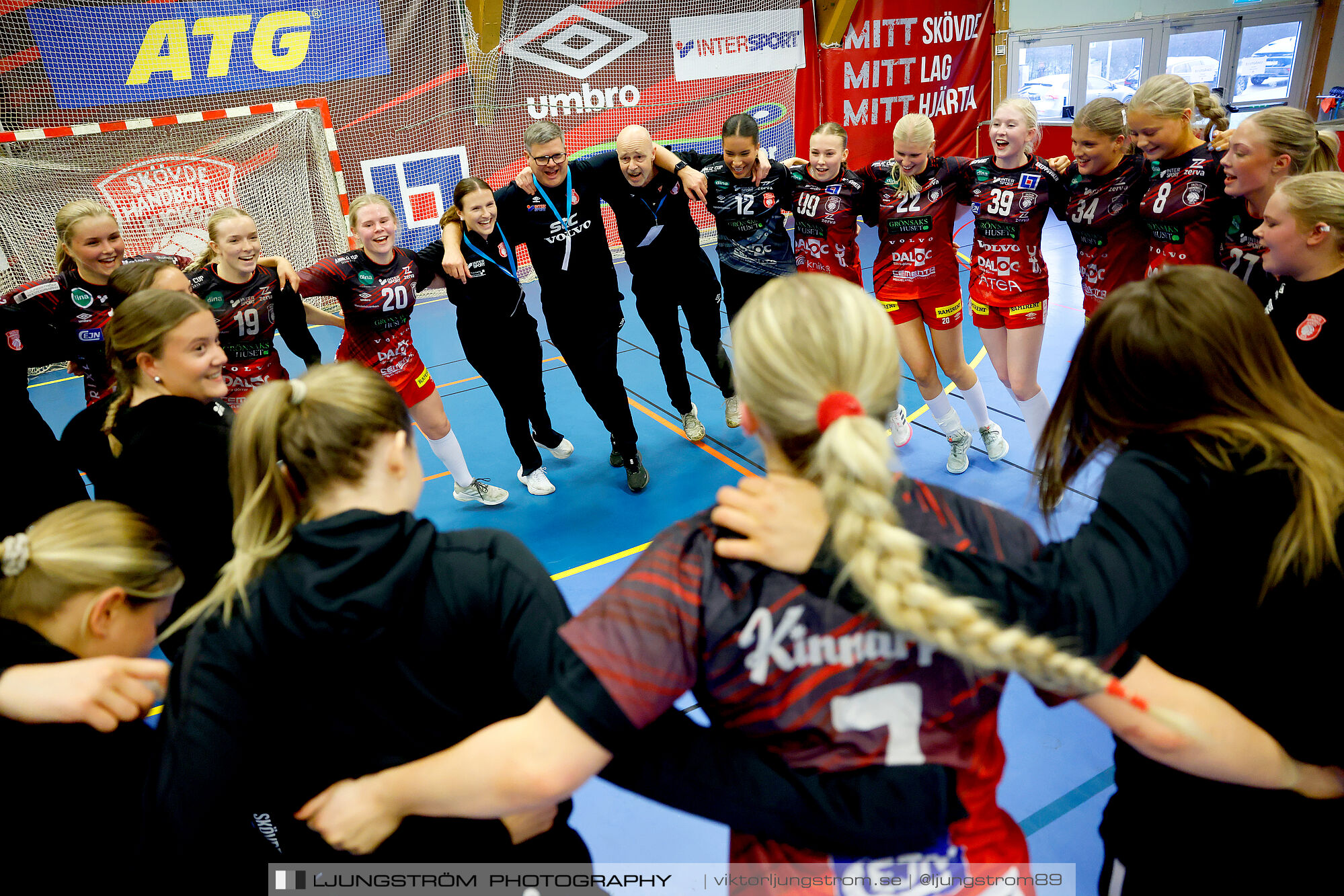 USM F18 Steg 4 Skövde HF-Enköpings HF 33-17,dam,Skövde Idrottshall,Skövde,Sverige,Ungdoms-SM,Handboll,2025,370089