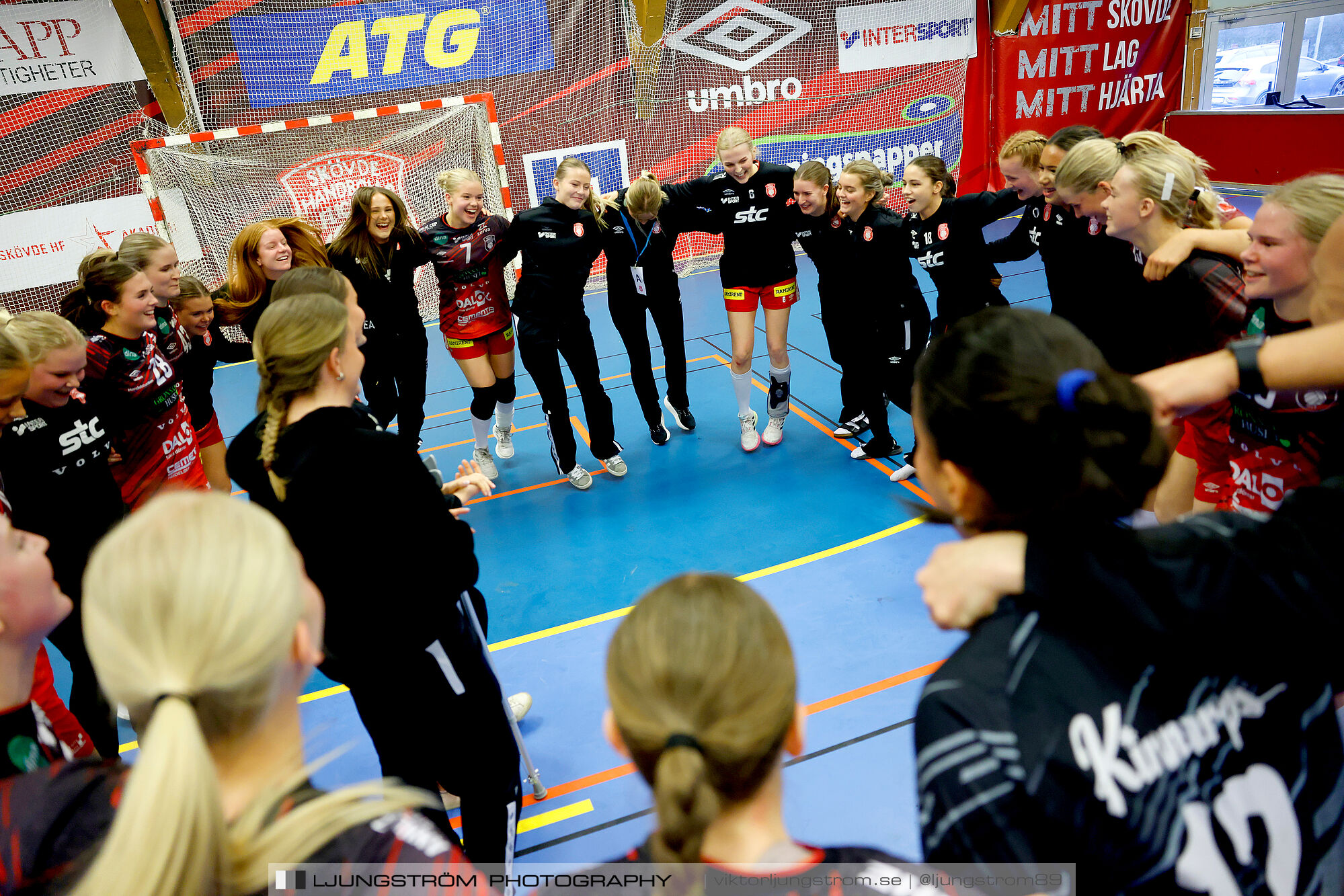 USM F18 Steg 4 Skövde HF-Enköpings HF 33-17,dam,Skövde Idrottshall,Skövde,Sverige,Ungdoms-SM,Handboll,2025,370093