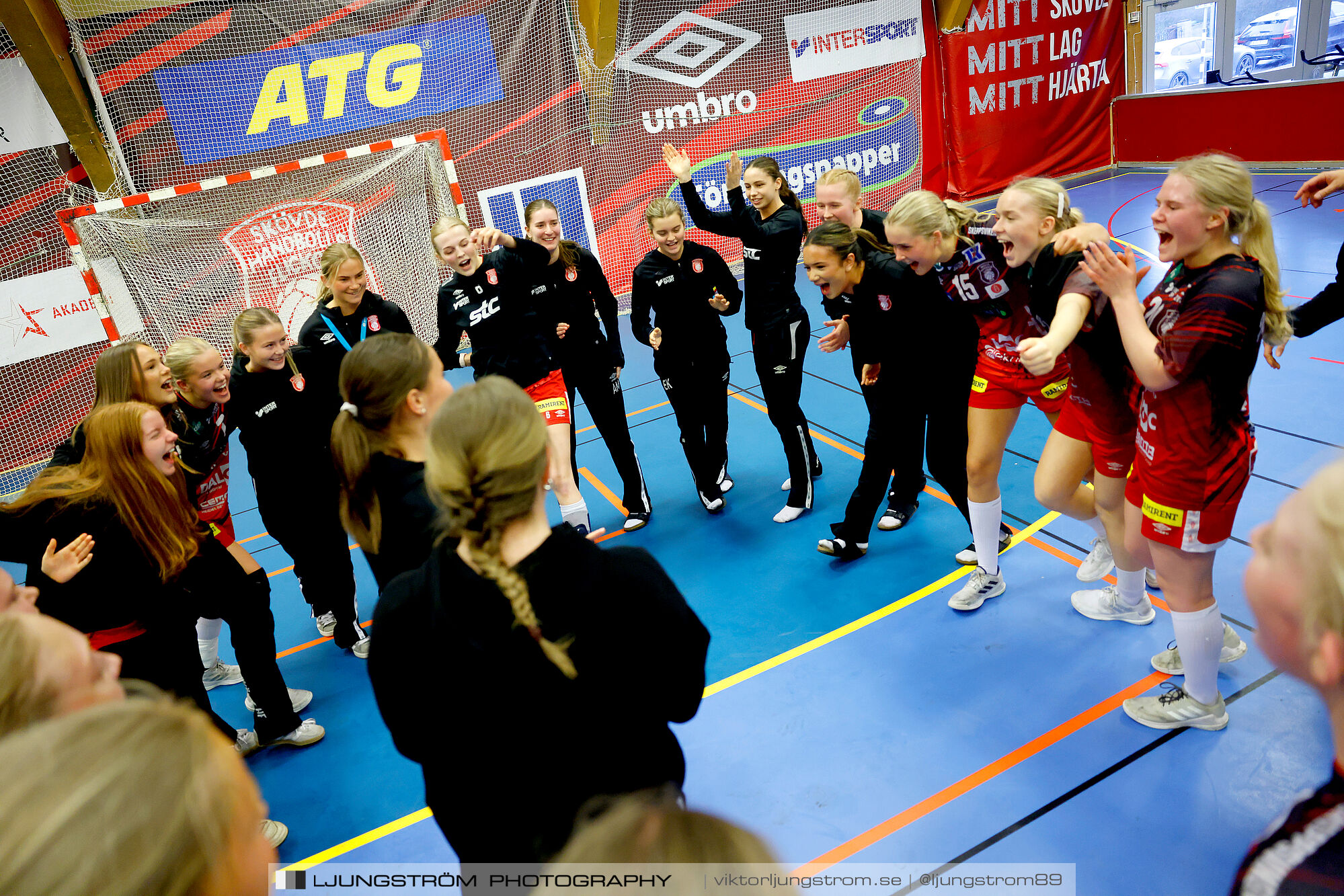 USM F18 Steg 4 Skövde HF-Enköpings HF 33-17,dam,Skövde Idrottshall,Skövde,Sverige,Ungdoms-SM,Handboll,2025,370094