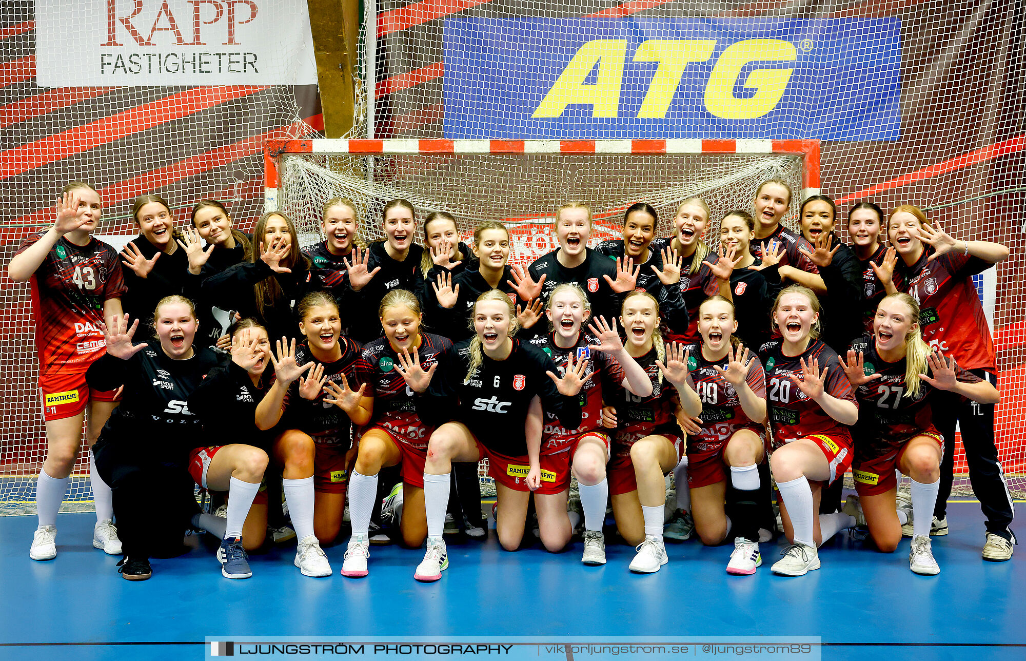 USM F18 Steg 4 Skövde HF-Enköpings HF 33-17,dam,Skövde Idrottshall,Skövde,Sverige,Ungdoms-SM,Handboll,2025,370096
