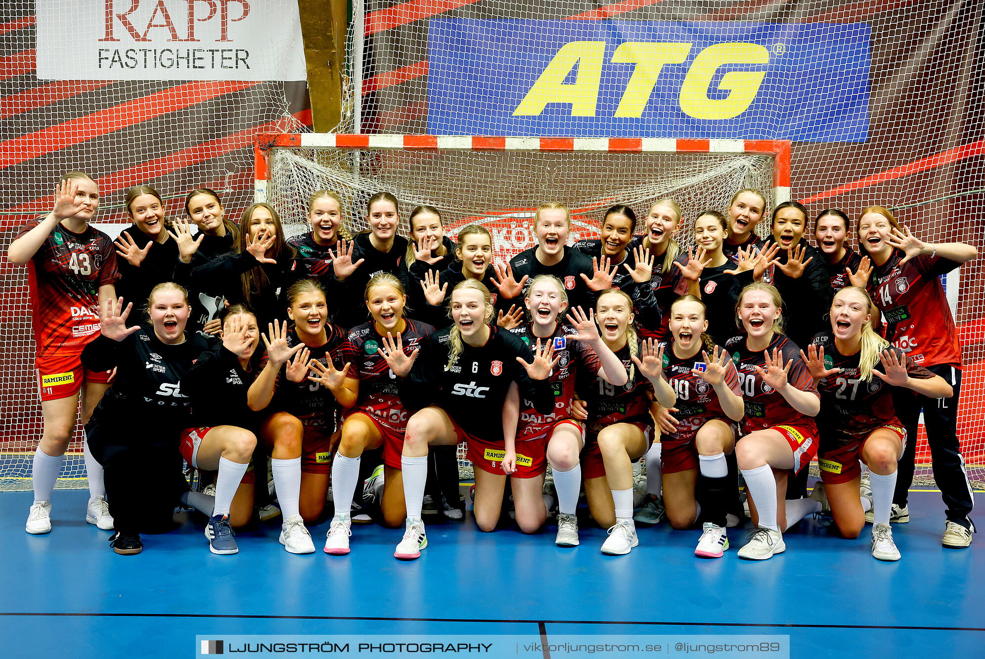 USM F18 Steg 4 Skövde HF-Enköpings HF 33-17,dam,Skövde Idrottshall,Skövde,Sverige,Ungdoms-SM,Handboll,2025,370097
