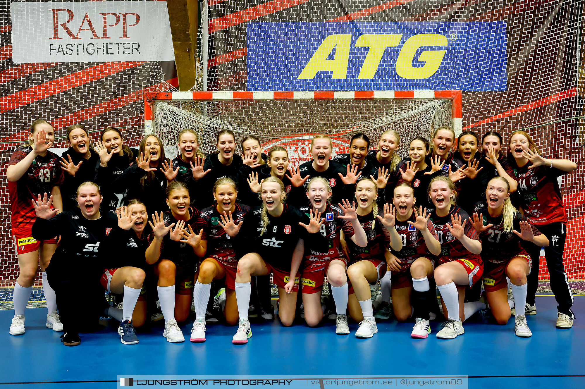 USM F18 Steg 4 Skövde HF-Enköpings HF 33-17,dam,Skövde Idrottshall,Skövde,Sverige,Ungdoms-SM,Handboll,2025,370098