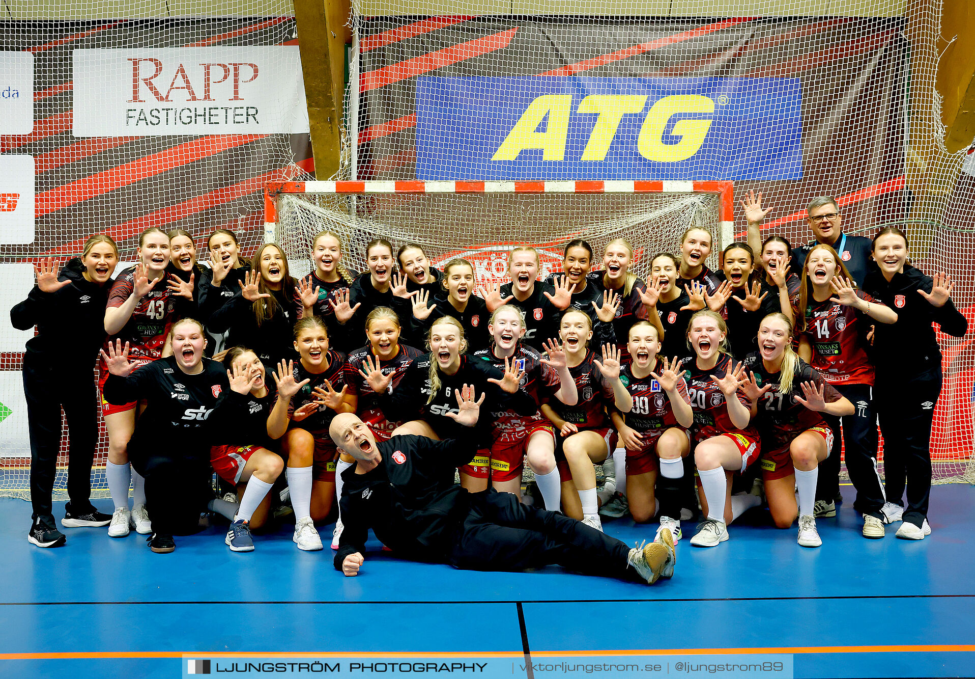 USM F18 Steg 4 Skövde HF-Enköpings HF 33-17,dam,Skövde Idrottshall,Skövde,Sverige,Ungdoms-SM,Handboll,2025,370100