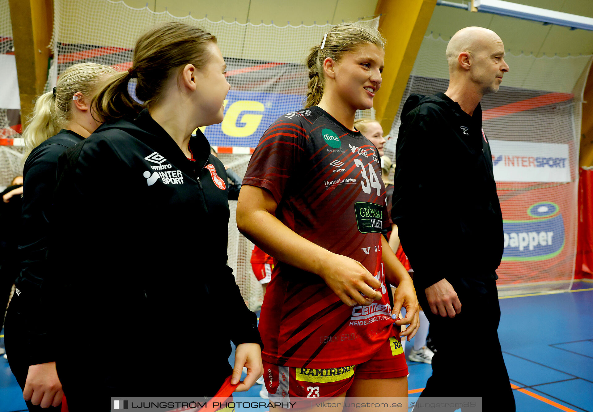 USM F18 Steg 4 Skövde HF-Enköpings HF 33-17,dam,Skövde Idrottshall,Skövde,Sverige,Ungdoms-SM,Handboll,2025,370109