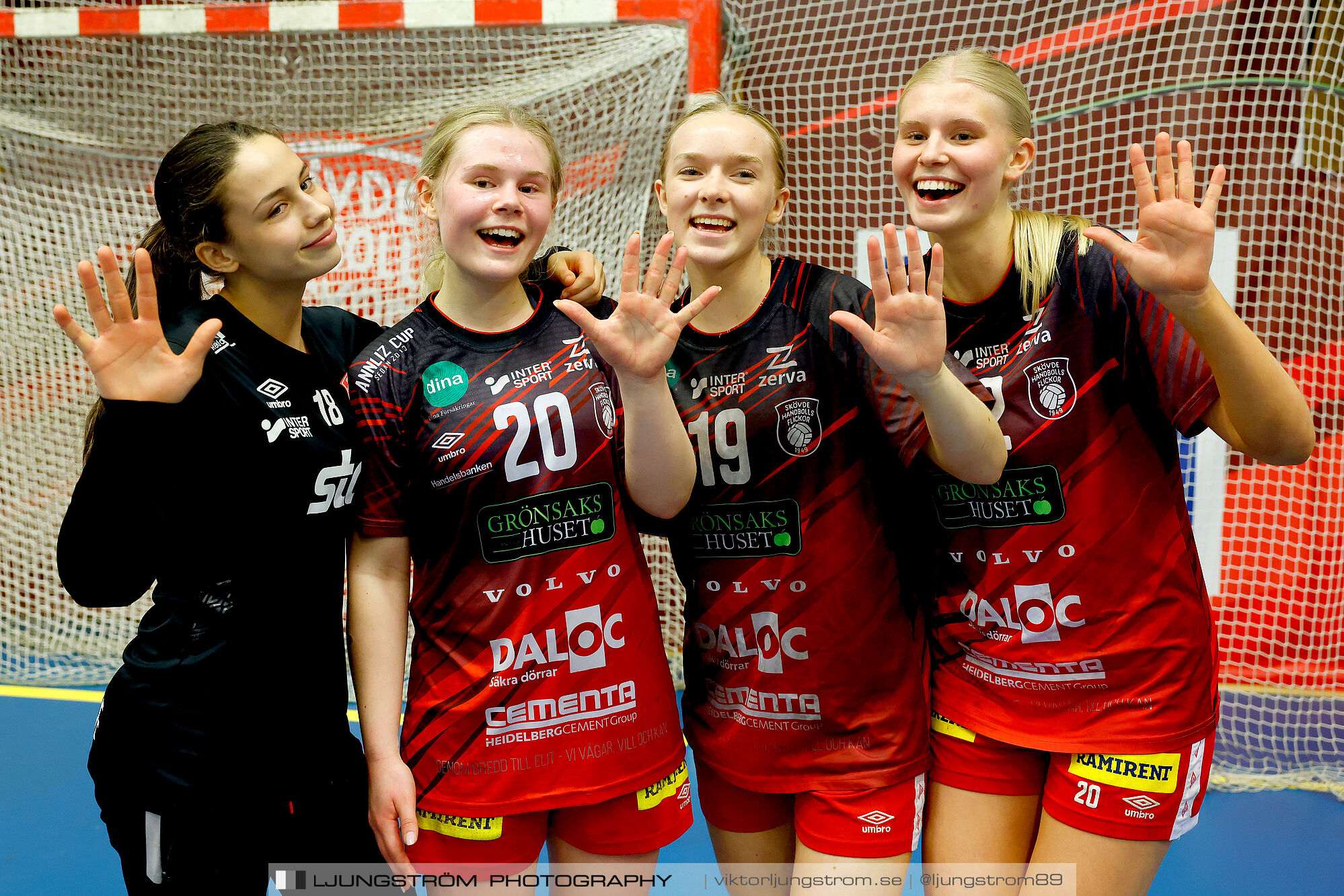 USM F18 Steg 4 Skövde HF-Enköpings HF 33-17,dam,Skövde Idrottshall,Skövde,Sverige,Ungdoms-SM,Handboll,2025,370114