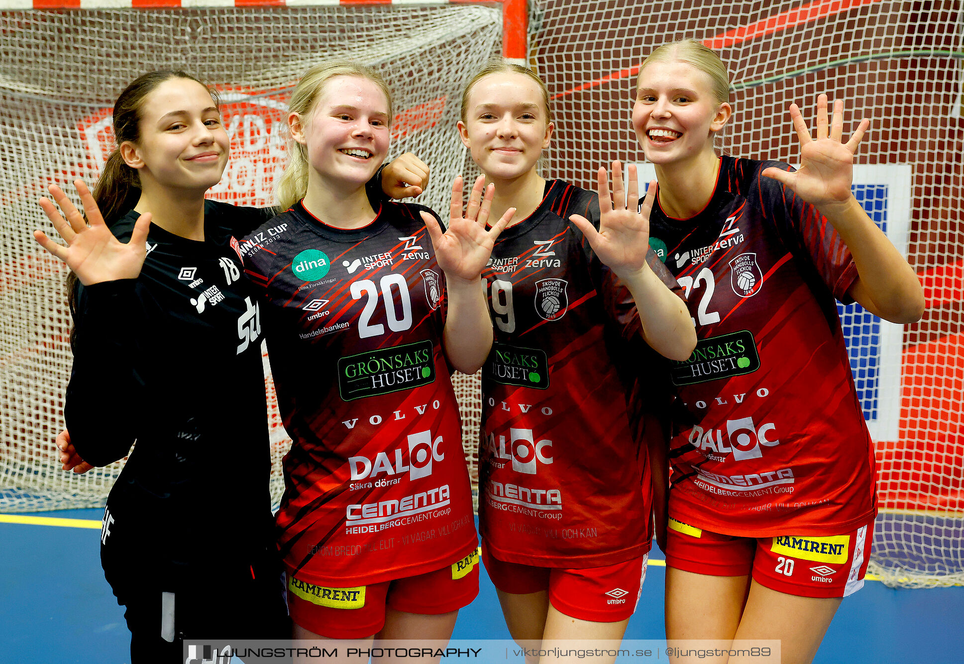USM F18 Steg 4 Skövde HF-Enköpings HF 33-17,dam,Skövde Idrottshall,Skövde,Sverige,Ungdoms-SM,Handboll,2025,370115