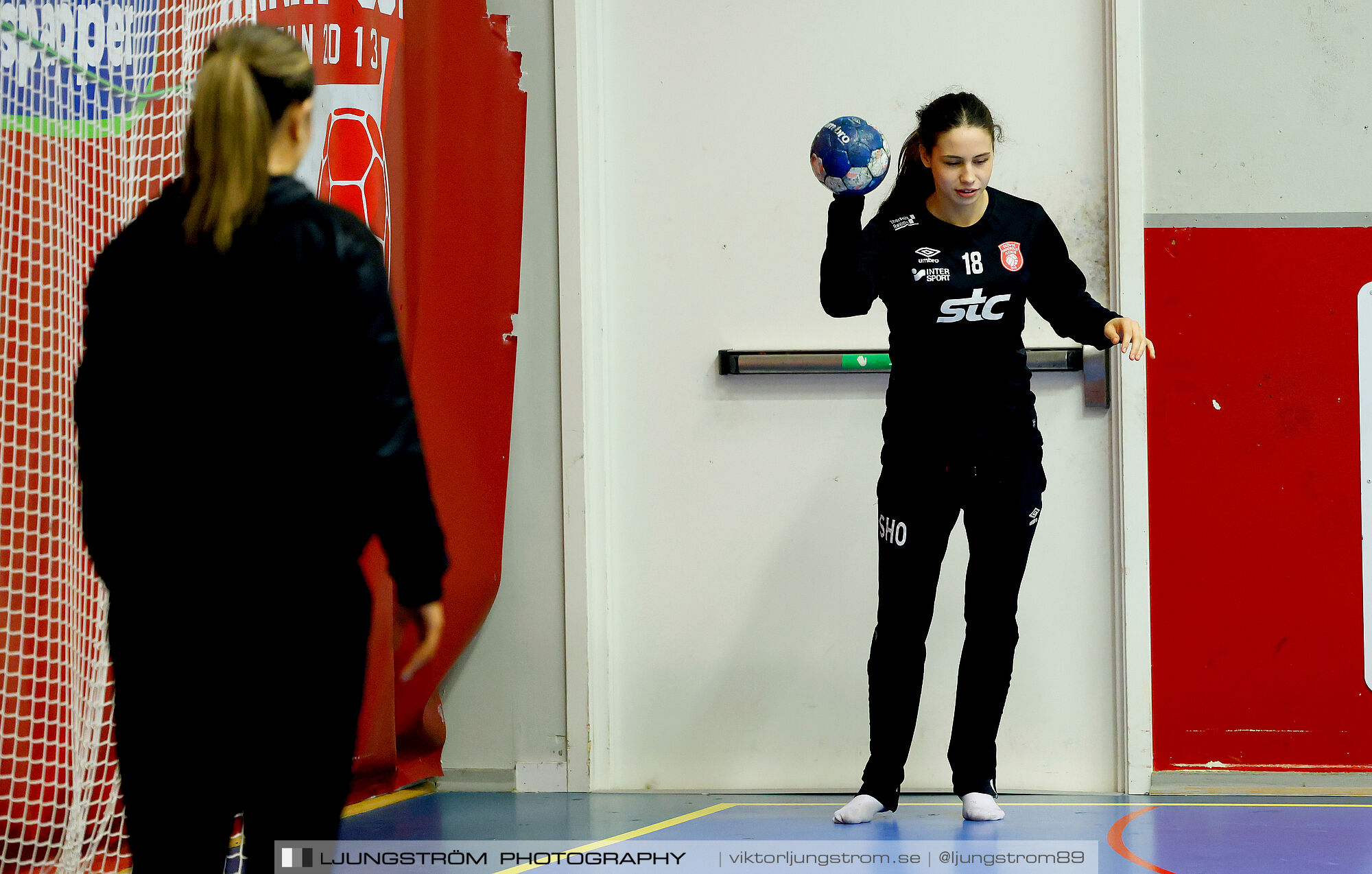 USM F18 Steg 4 Skövde HF-Enköpings HF 33-17,dam,Skövde Idrottshall,Skövde,Sverige,Ungdoms-SM,Handboll,2025,370119
