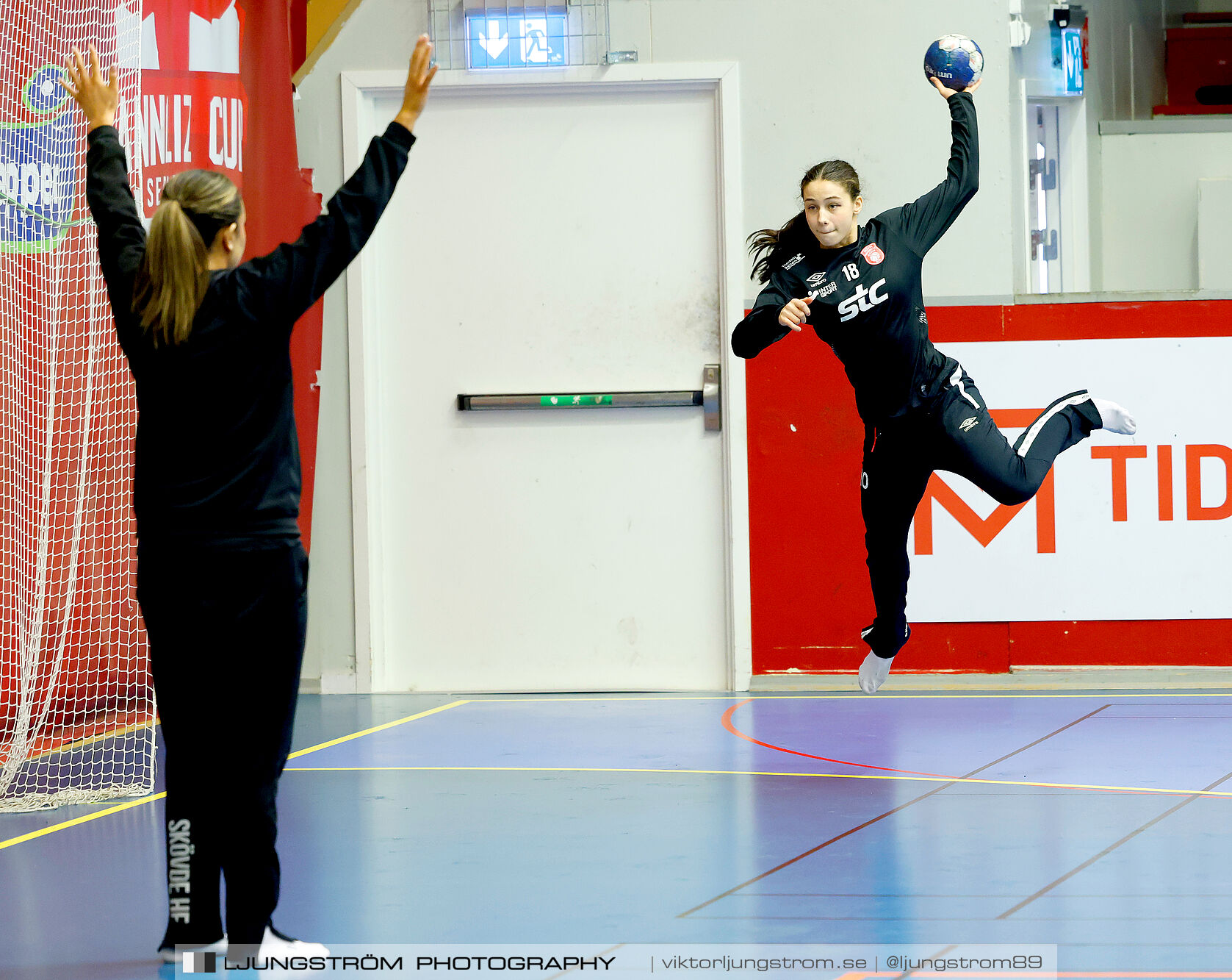 USM F18 Steg 4 Skövde HF-Enköpings HF 33-17,dam,Skövde Idrottshall,Skövde,Sverige,Ungdoms-SM,Handboll,2025,370122