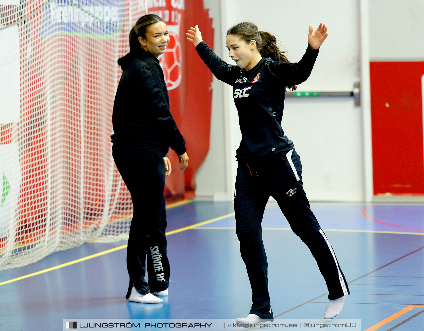 USM F18 Steg 4 Skövde HF-Enköpings HF 33-17,dam,Skövde Idrottshall,Skövde,Sverige,Ungdoms-SM,Handboll,2025,370123