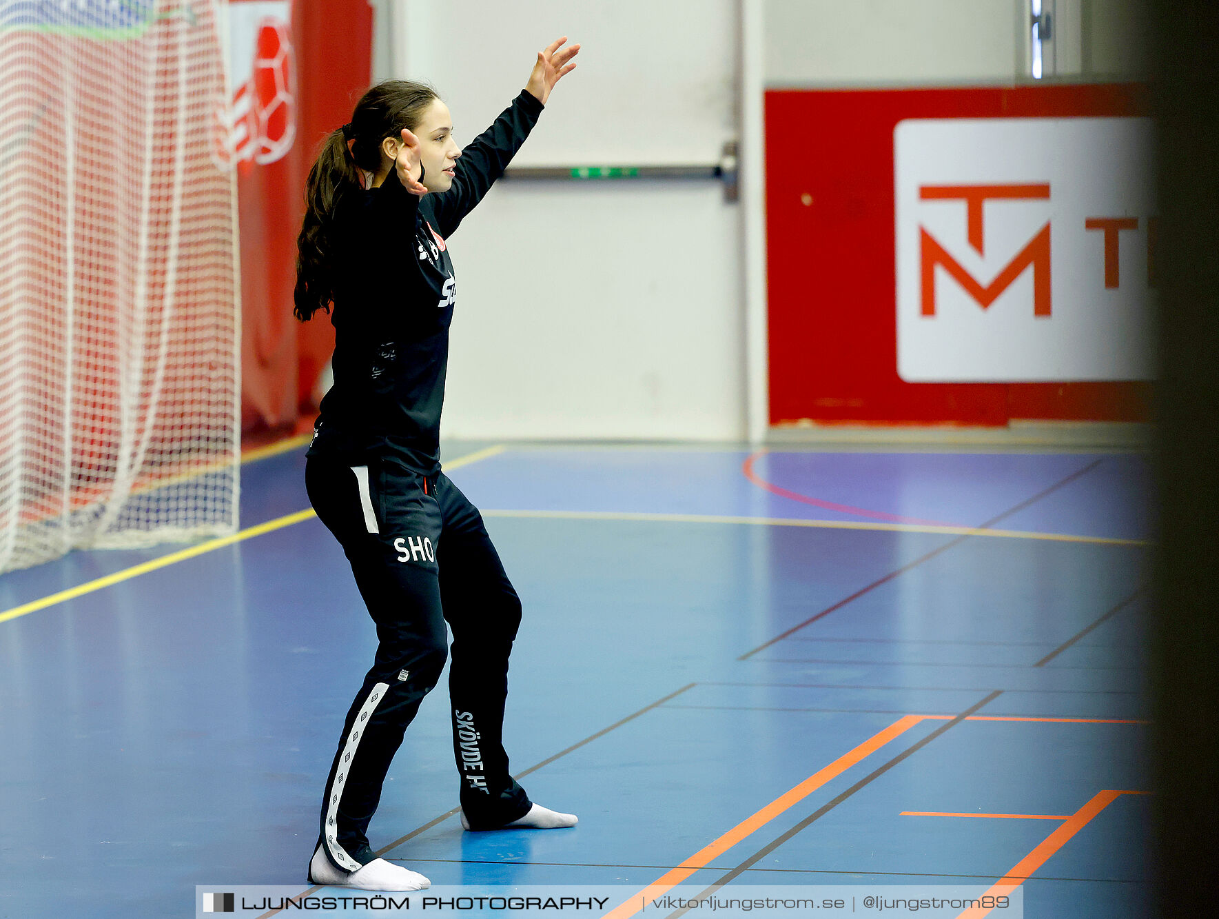 USM F18 Steg 4 Skövde HF-Enköpings HF 33-17,dam,Skövde Idrottshall,Skövde,Sverige,Ungdoms-SM,Handboll,2025,370125