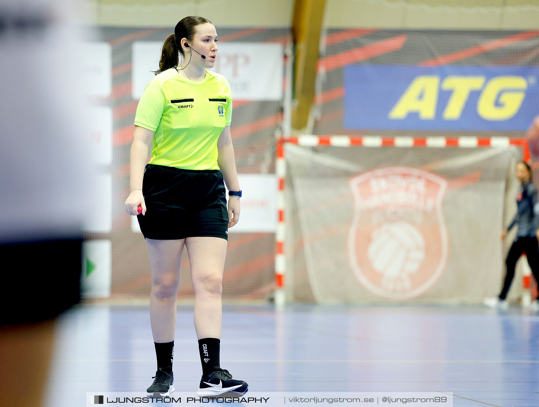 USM F18 Steg 4 Skövde HF-Enköpings HF 33-17,dam,Skövde Idrottshall,Skövde,Sverige,Ungdoms-SM,Handboll,2025,370129