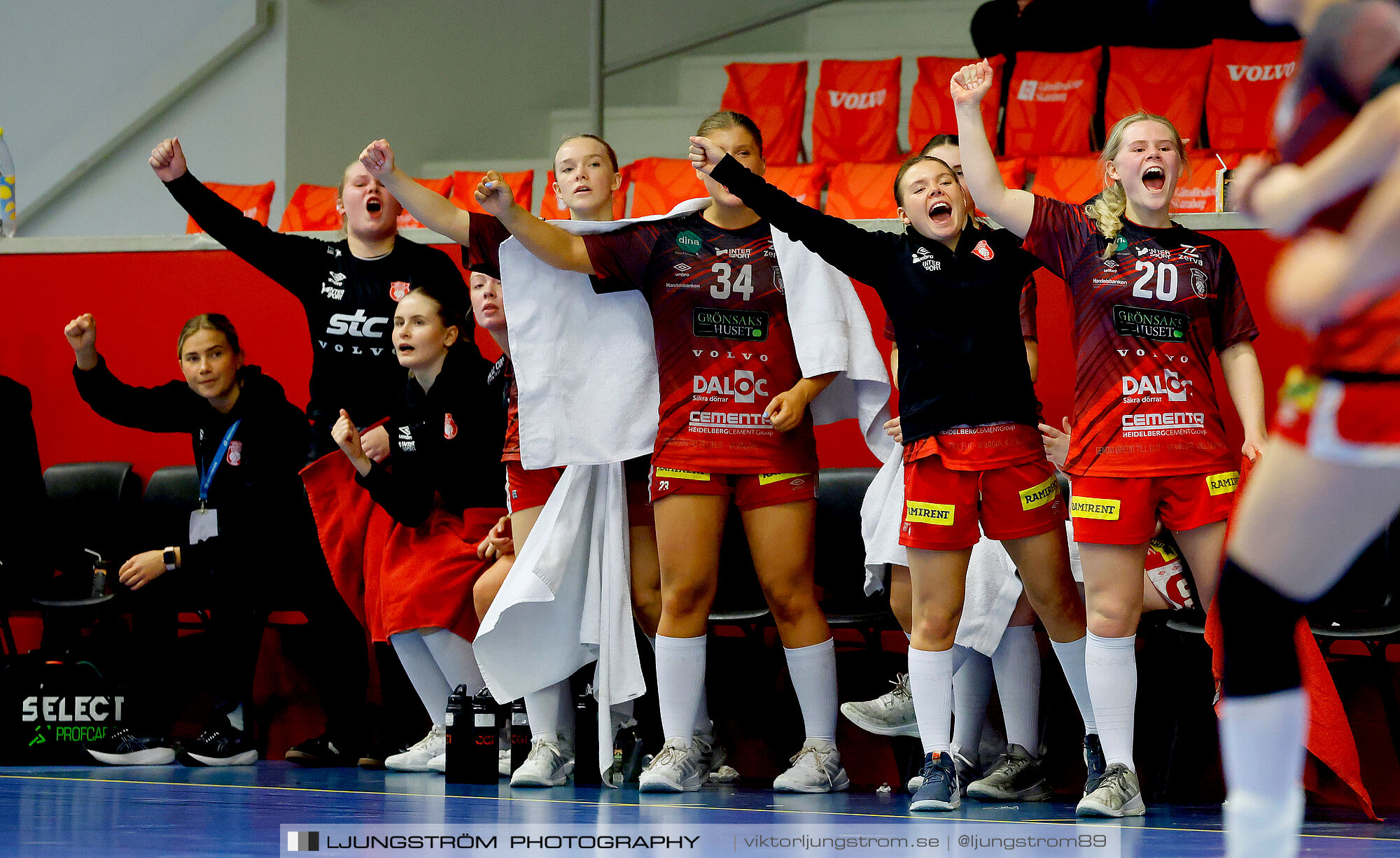 USM F18 Steg 4 Skövde HF-Enköpings HF 33-17,dam,Skövde Idrottshall,Skövde,Sverige,Ungdoms-SM,Handboll,2025,370137