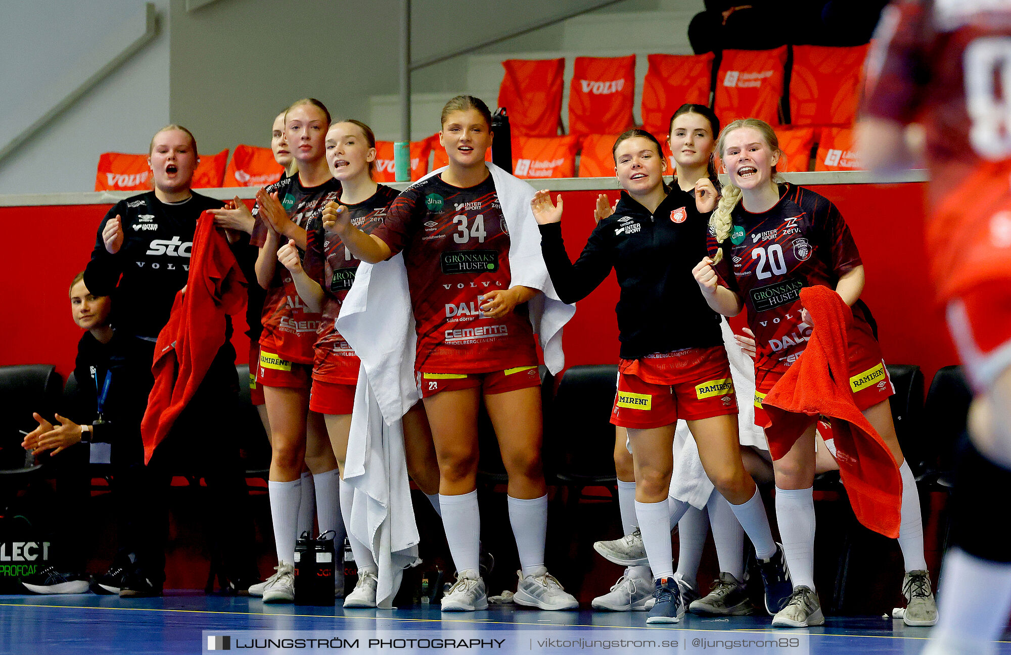 USM F18 Steg 4 Skövde HF-Enköpings HF 33-17,dam,Skövde Idrottshall,Skövde,Sverige,Ungdoms-SM,Handboll,2025,370139
