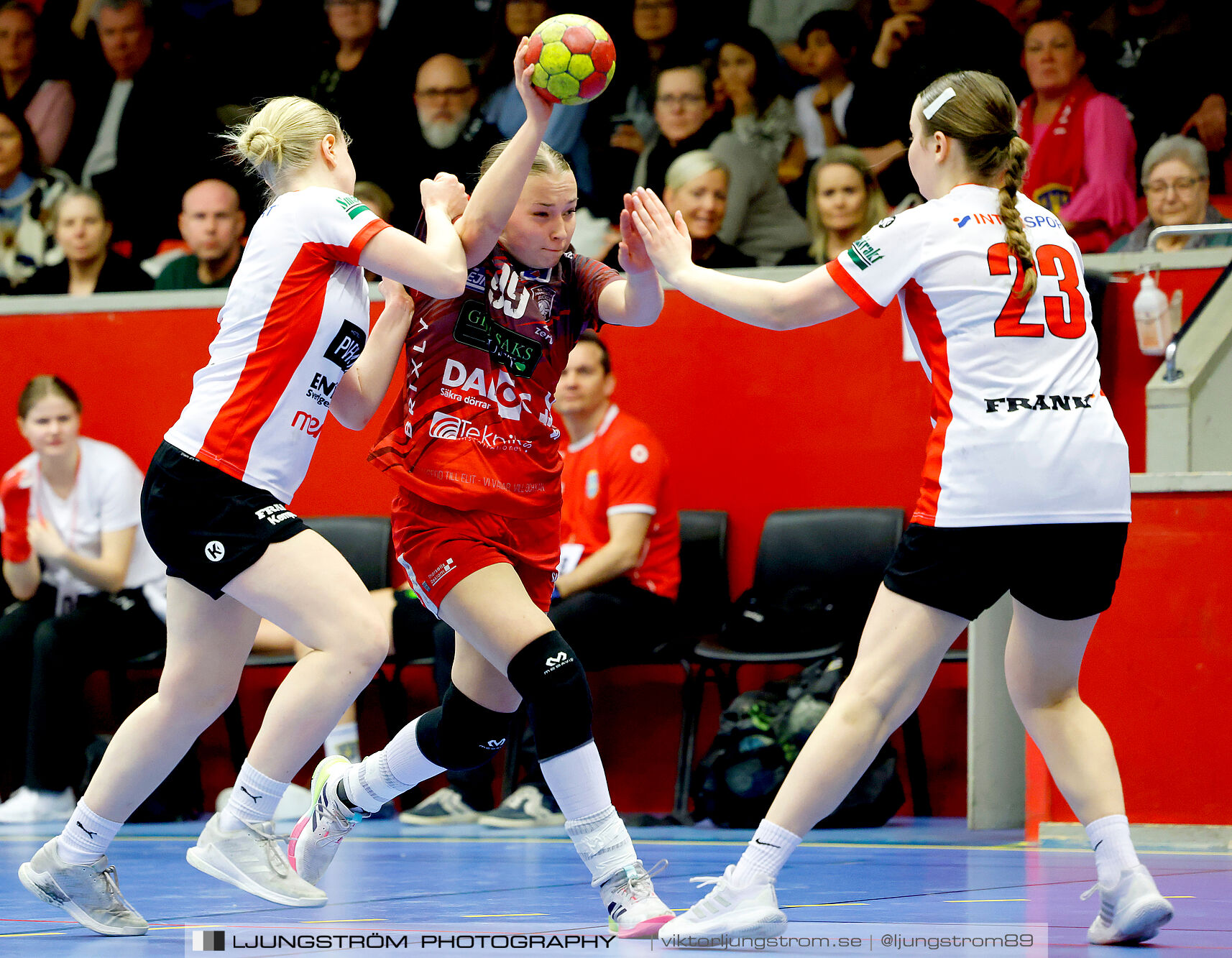 USM F18 Steg 4 Skövde HF-Enköpings HF 33-17,dam,Skövde Idrottshall,Skövde,Sverige,Ungdoms-SM,Handboll,2025,370142