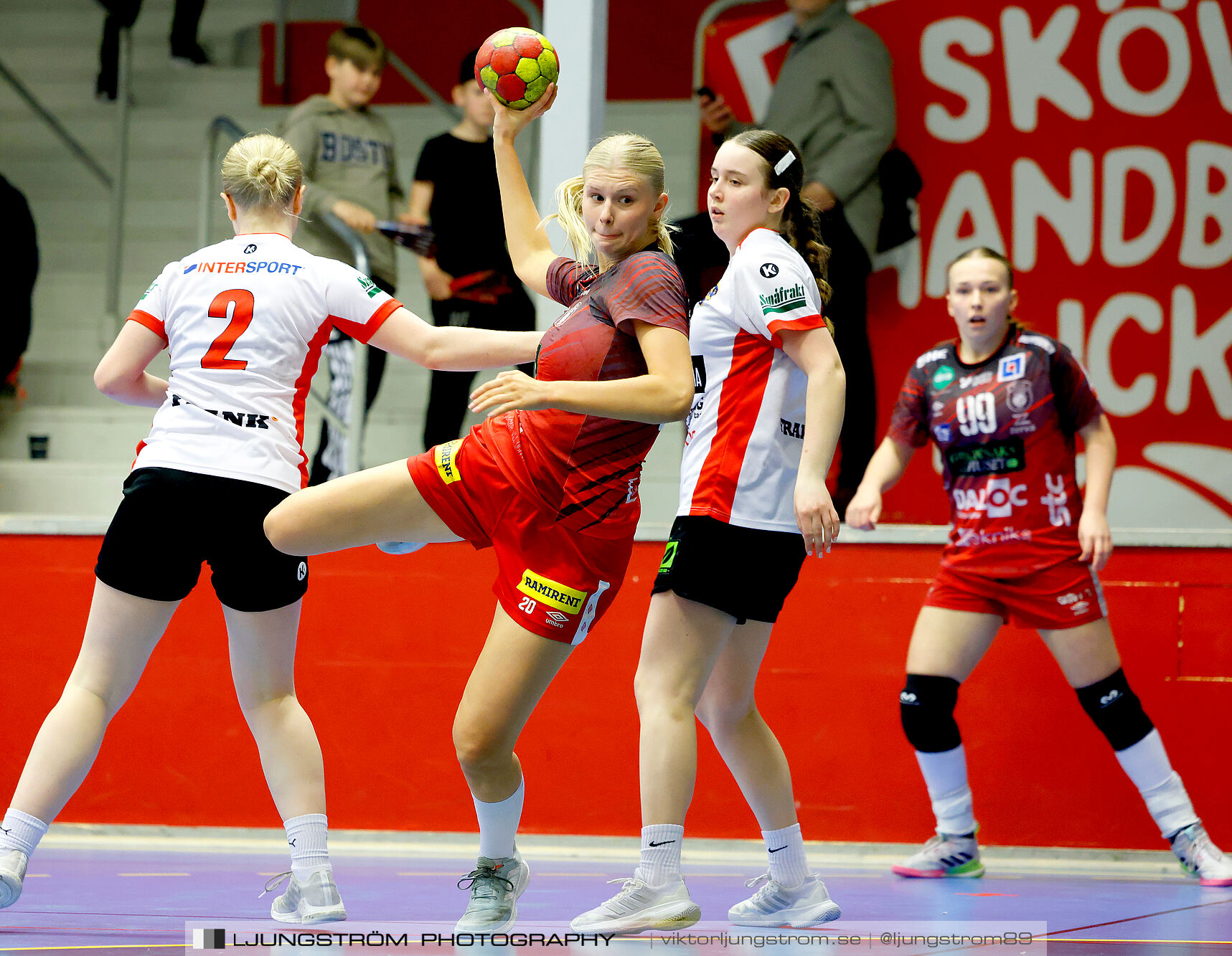 USM F18 Steg 4 Skövde HF-Enköpings HF 33-17,dam,Skövde Idrottshall,Skövde,Sverige,Ungdoms-SM,Handboll,2025,370144