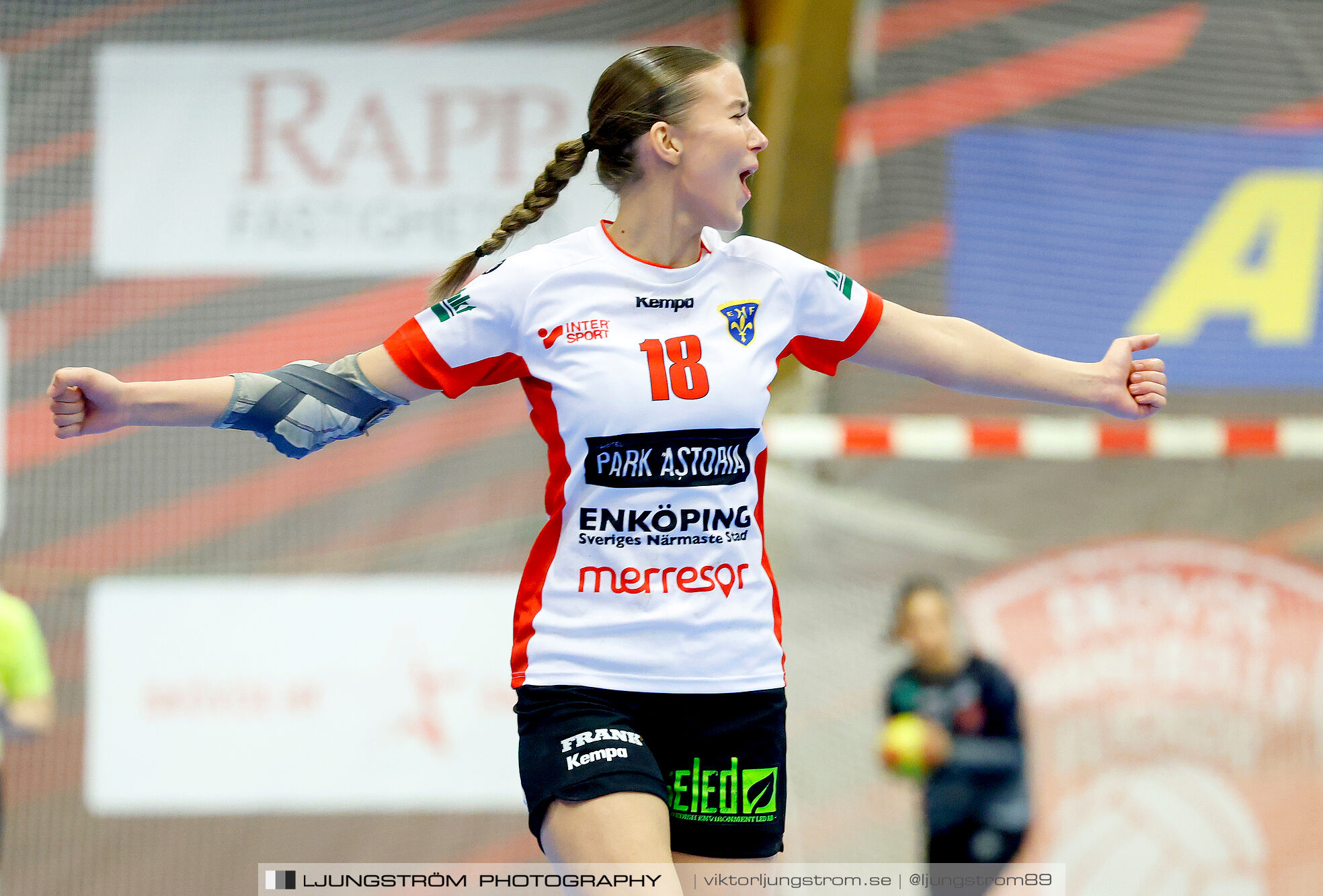 USM F18 Steg 4 Skövde HF-Enköpings HF 33-17,dam,Skövde Idrottshall,Skövde,Sverige,Ungdoms-SM,Handboll,2025,370148