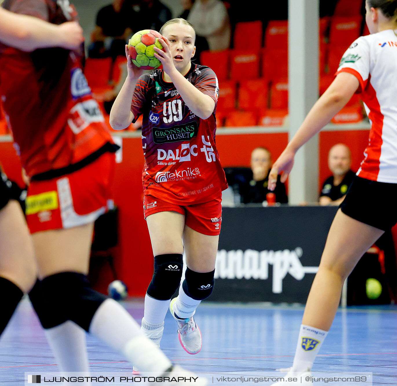 USM F18 Steg 4 Skövde HF-Enköpings HF 33-17,dam,Skövde Idrottshall,Skövde,Sverige,Ungdoms-SM,Handboll,2025,370151