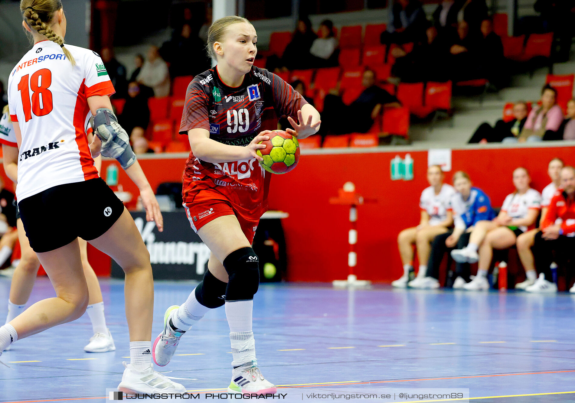 USM F18 Steg 4 Skövde HF-Enköpings HF 33-17,dam,Skövde Idrottshall,Skövde,Sverige,Ungdoms-SM,Handboll,2025,370152