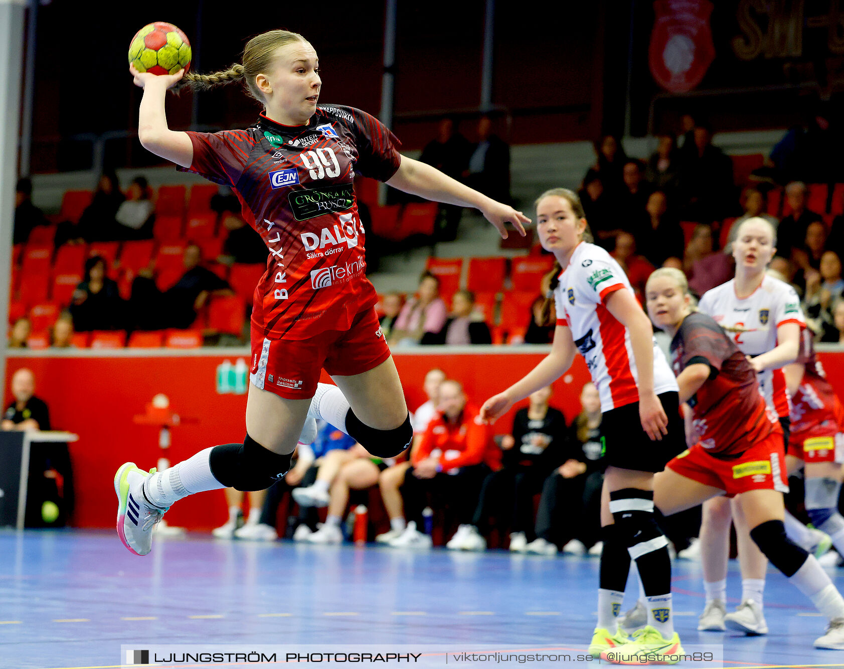 USM F18 Steg 4 Skövde HF-Enköpings HF 33-17,dam,Skövde Idrottshall,Skövde,Sverige,Ungdoms-SM,Handboll,2025,370153