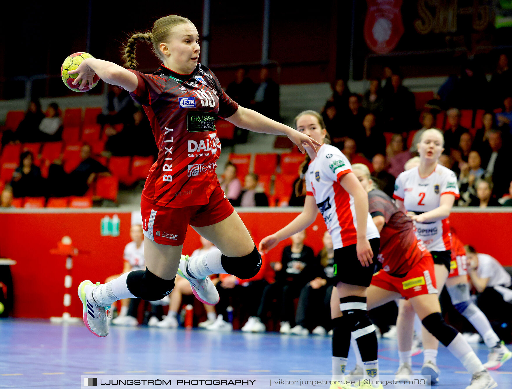 USM F18 Steg 4 Skövde HF-Enköpings HF 33-17,dam,Skövde Idrottshall,Skövde,Sverige,Ungdoms-SM,Handboll,2025,370154