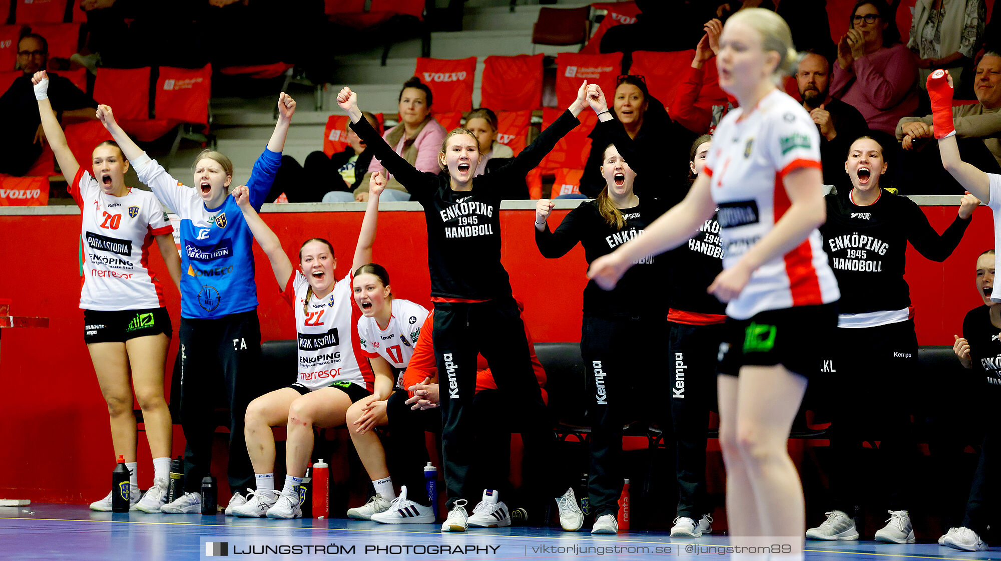 USM F18 Steg 4 Skövde HF-Enköpings HF 33-17,dam,Skövde Idrottshall,Skövde,Sverige,Ungdoms-SM,Handboll,2025,370155