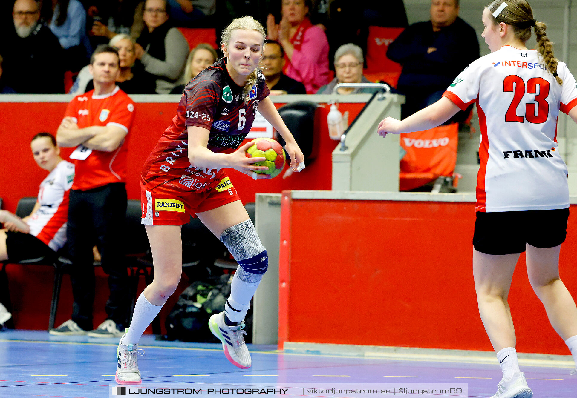 USM F18 Steg 4 Skövde HF-Enköpings HF 33-17,dam,Skövde Idrottshall,Skövde,Sverige,Ungdoms-SM,Handboll,2025,370167