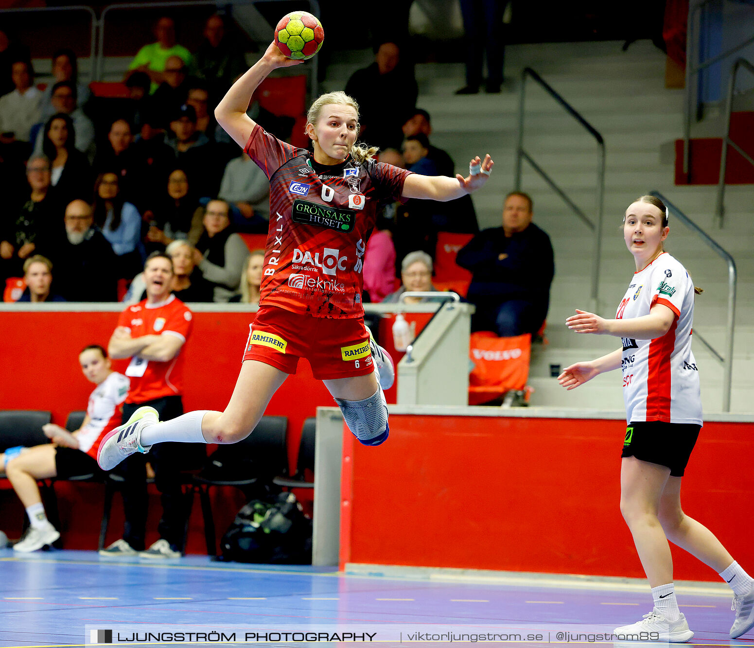 USM F18 Steg 4 Skövde HF-Enköpings HF 33-17,dam,Skövde Idrottshall,Skövde,Sverige,Ungdoms-SM,Handboll,2025,370170