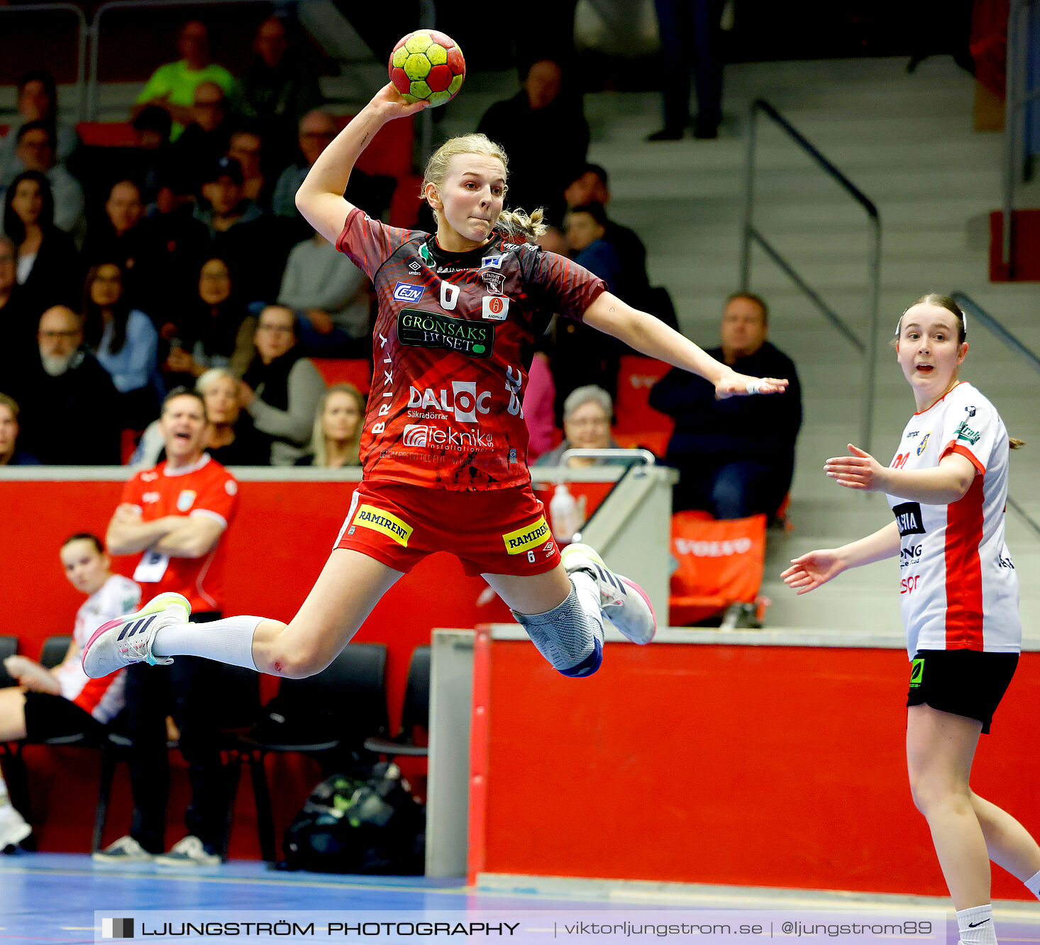 USM F18 Steg 4 Skövde HF-Enköpings HF 33-17,dam,Skövde Idrottshall,Skövde,Sverige,Ungdoms-SM,Handboll,2025,370171