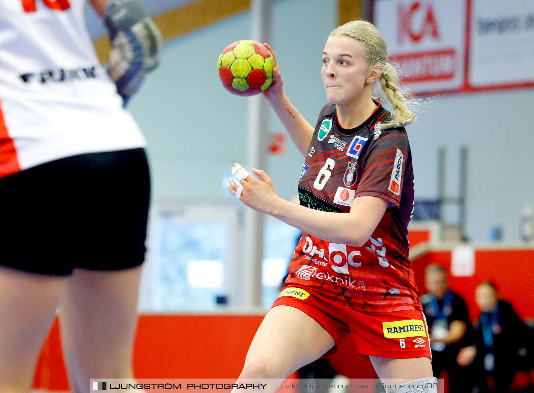 USM F18 Steg 4 Skövde HF-Enköpings HF 33-17,dam,Skövde Idrottshall,Skövde,Sverige,Ungdoms-SM,Handboll,2025,370179